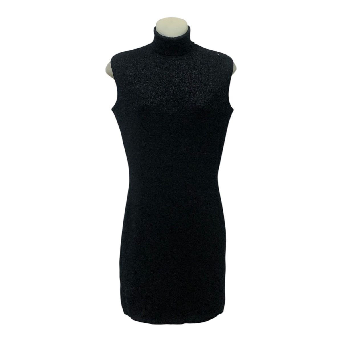 Versace Jeans Couture Vtg Versace Jeans Couture Turtleneck Mini Dress Size S / US 4 / IT 40 - 1 Thumbnail
