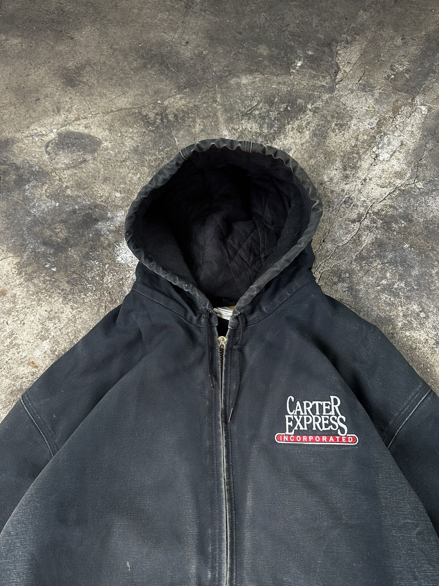 Carhartt Vintage Carhartt Active Workwear Jacket Trashed Distressed Size US XXL / EU 58 / 5 - 4 Thumbnail