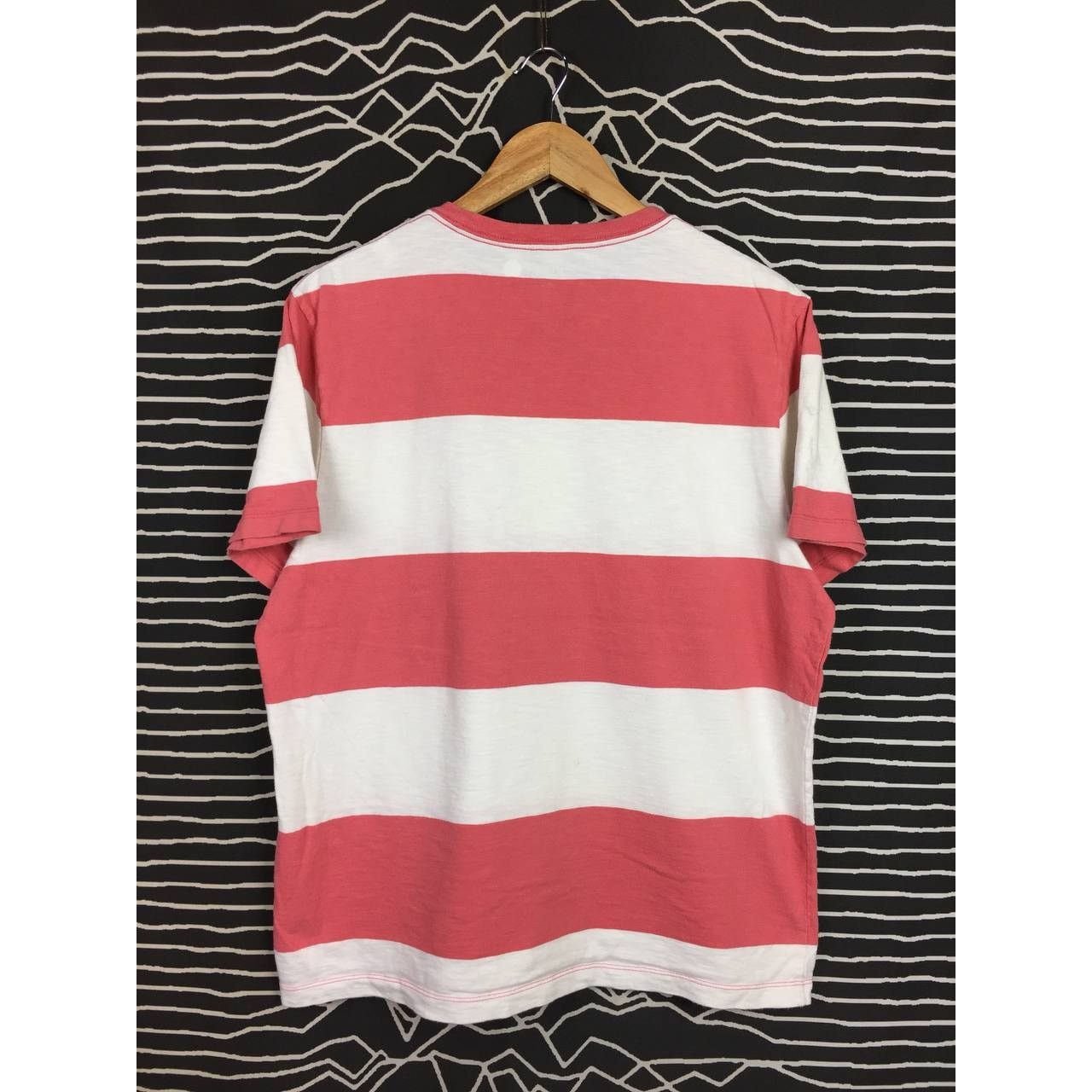 J.Crew J.Crew Slub Cotton Yarns Striped Essential Pocket Tee Size L Size US L / EU 52-54 / 3 - 7 Thumbnail