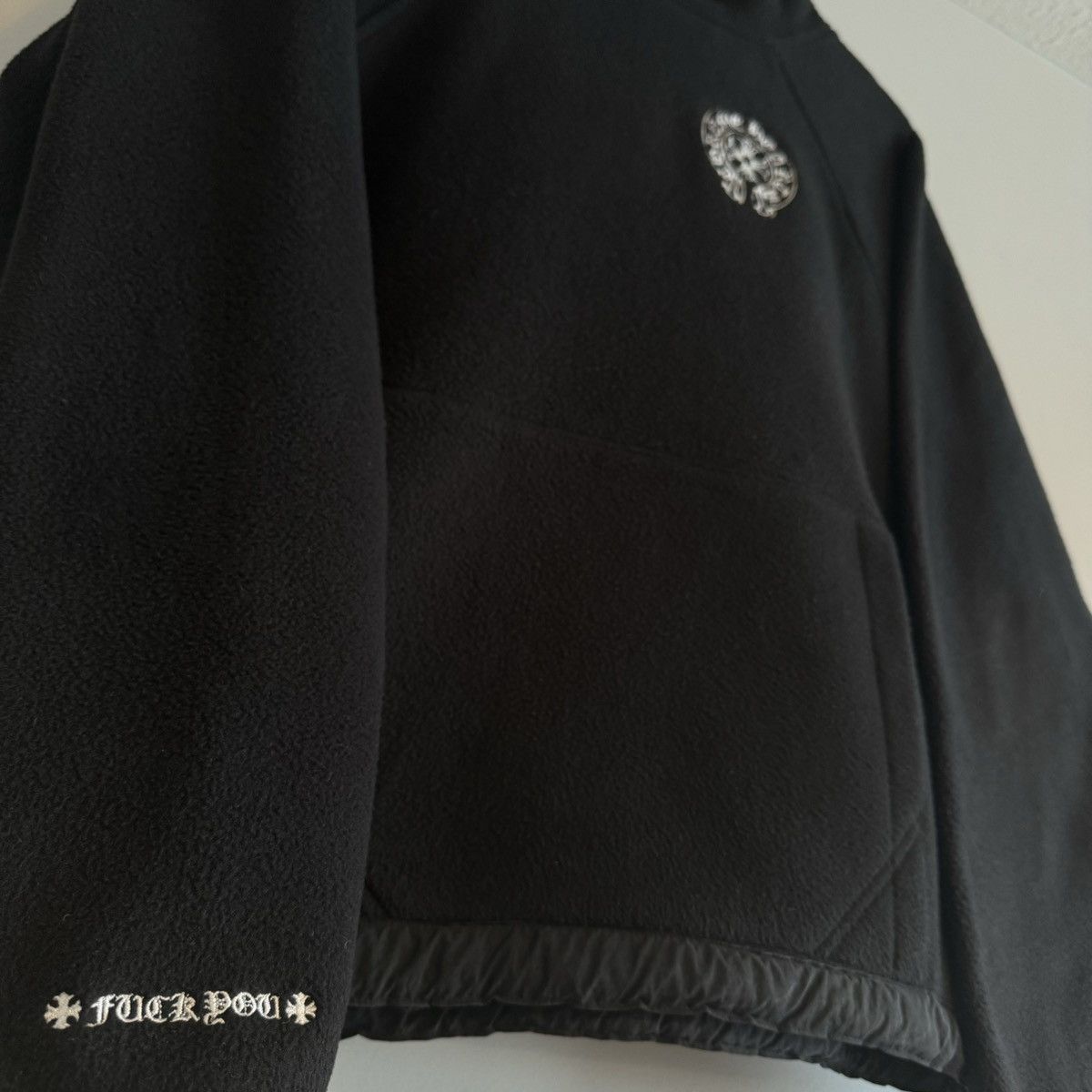 Chrome Hearts Chrome Hearts Polar Fleece Embroidered Pullover Hoodie Size US M / EU 48-50 / 2 - 2 Thumbnail