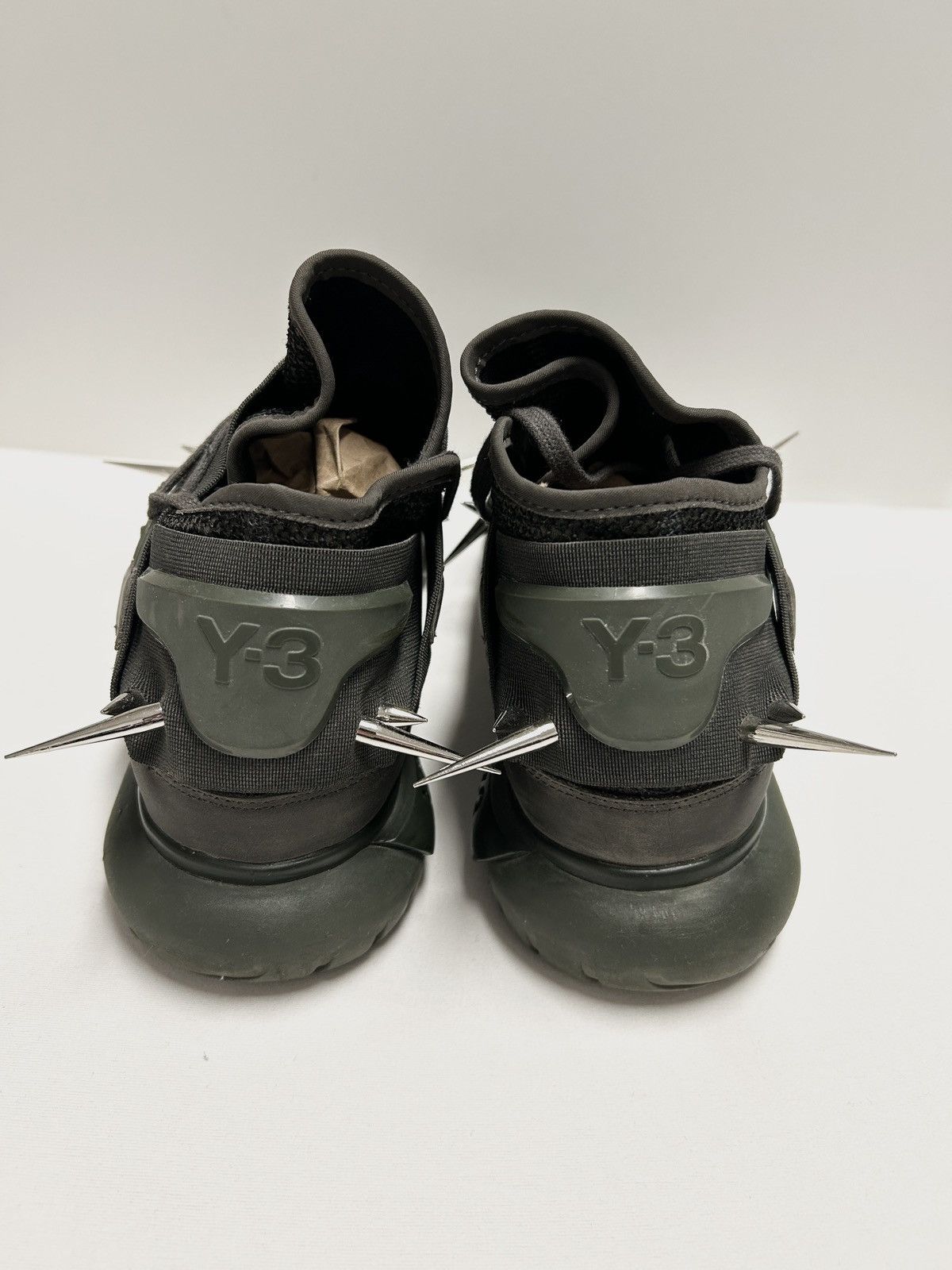 Y-3 SS2017 Spiked Qasa High Sneakers Size US 9 / EU 42 - 5 Thumbnail