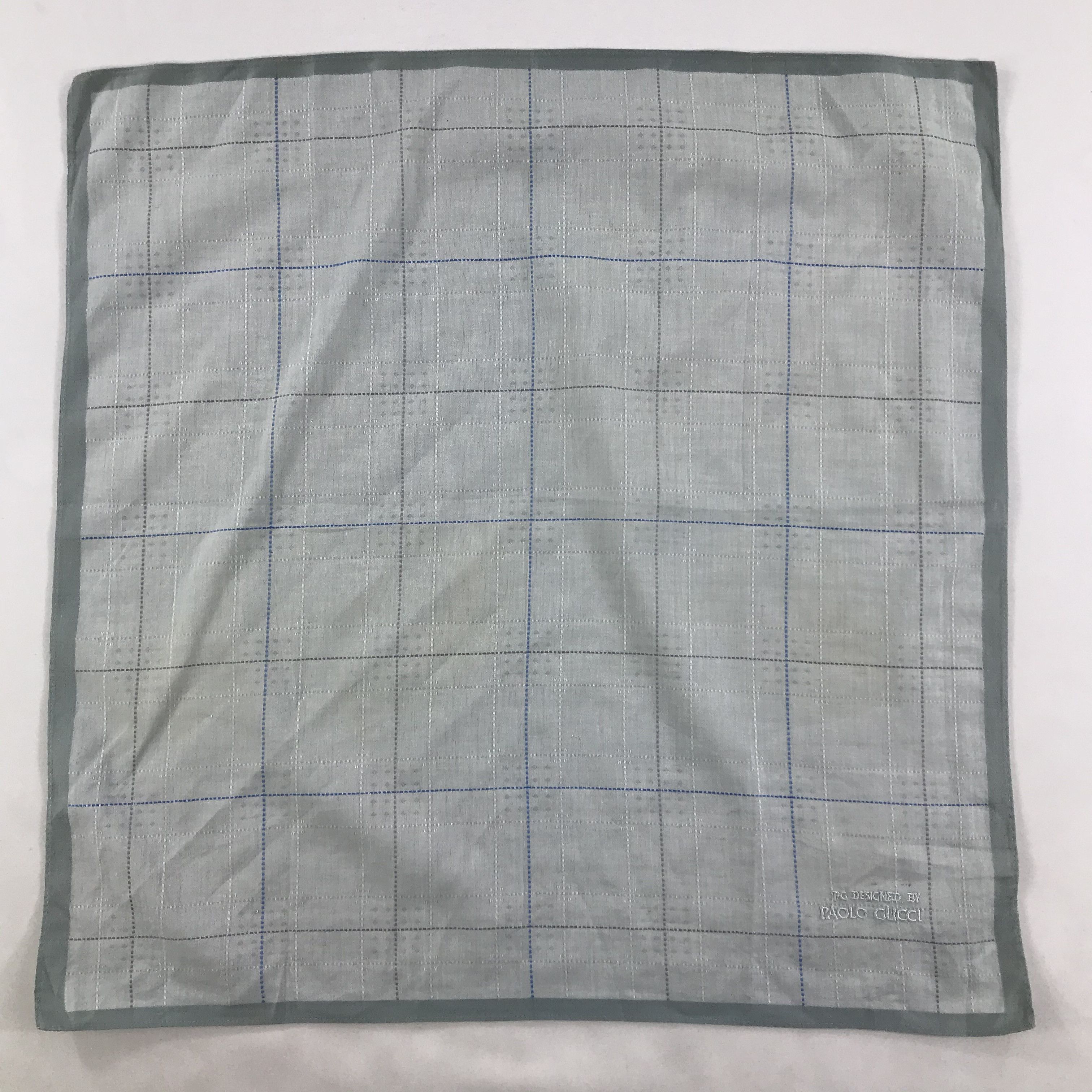 Paolo Gucci × Vintage Paolo Gucci Bandana / Handkerchief / Neckerchief - S1678 Size ONE SIZE - 1 Thumbnail
