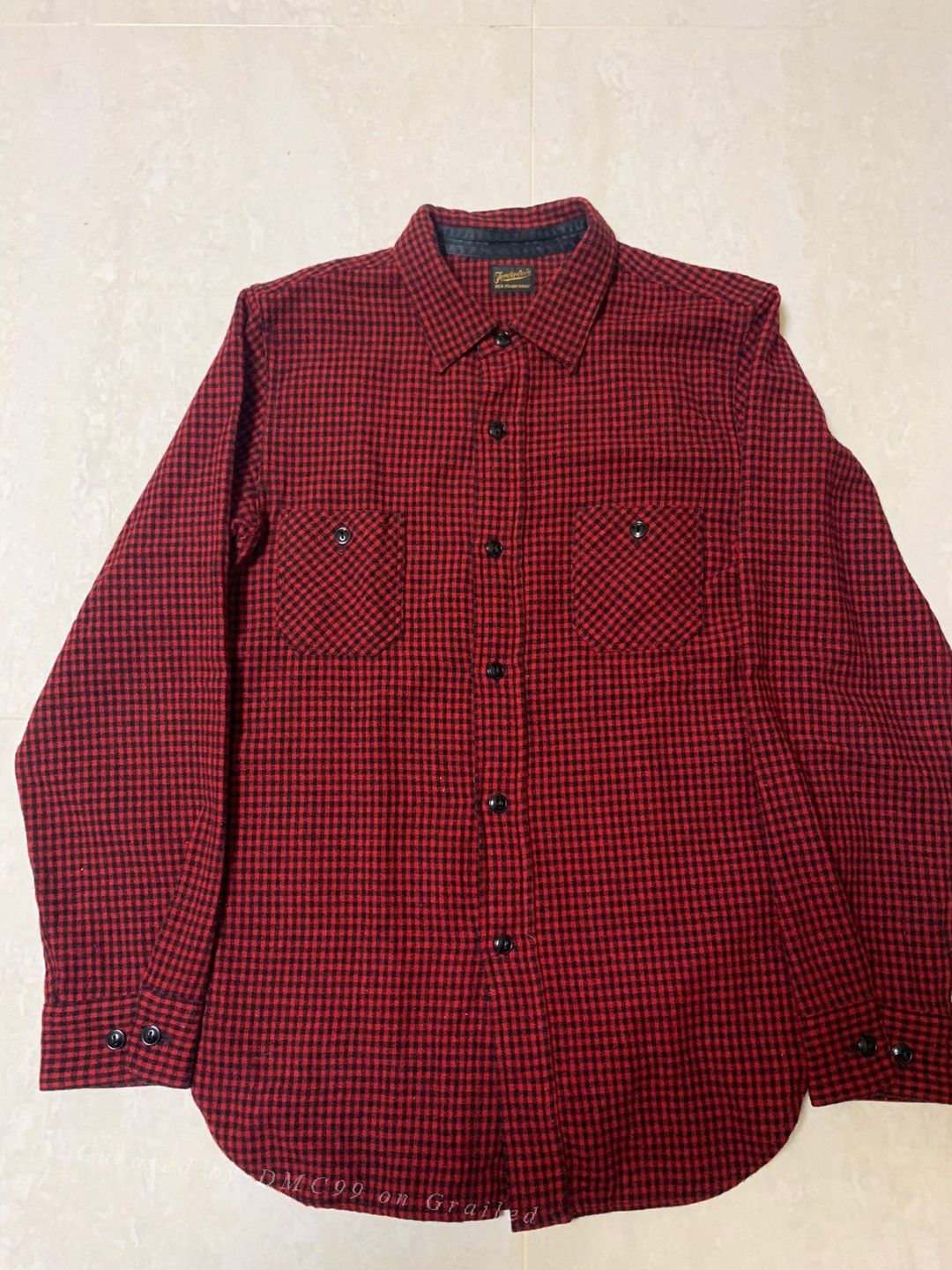Tenderloin TENDERLOIN k-7 Wool Plaid Shirt Size US XS / EU 42 / 0 - 1 Thumbnail