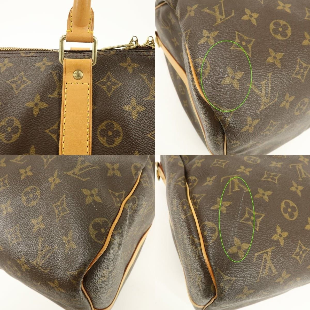 Louis Vuitton Louis Vuitton Monogram Keepall Bandouliere 55 Duffle Bag Size ONE SIZE - 5 Thumbnail