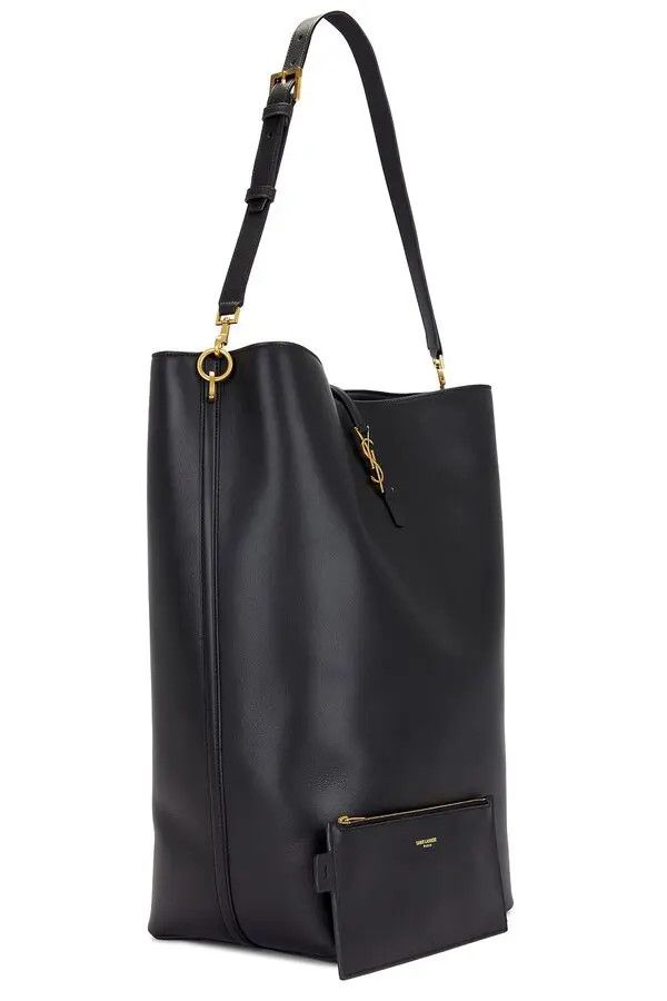 Saint Laurent Paris o1bcso1str1225 Size:OS/Oversized Le 37 in Black Size ONE SIZE - 3 Thumbnail