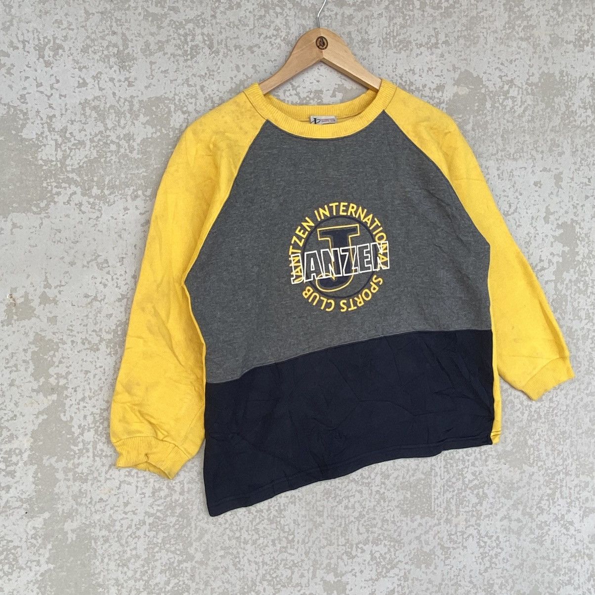 Other Vintage Jantzen Sport Club Printed Sweatshirt Yellow/Gray Size US S / EU 44-46 / 1 - 3 Thumbnail