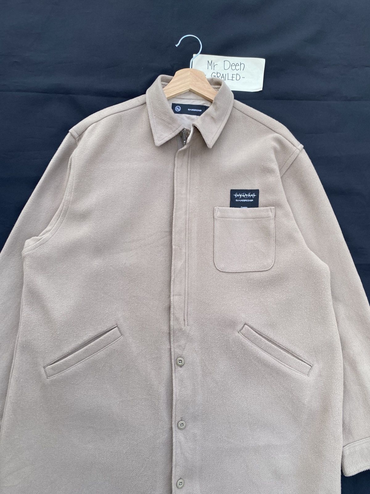 GU × Undercover Rare GU x Undercover Wool Long Coat Size US L / EU 52-54 / 3 - 7 Thumbnail