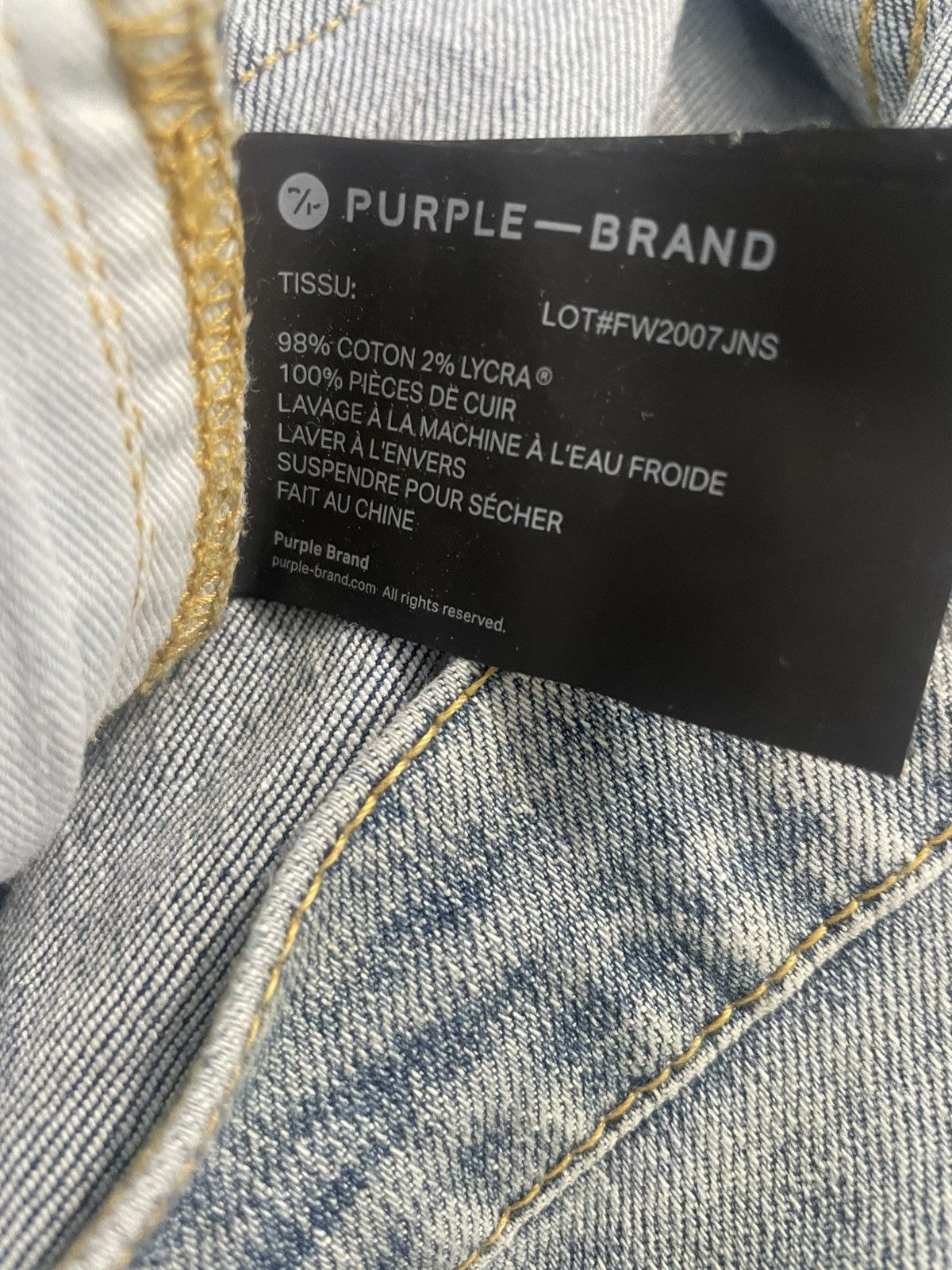 Purple Brand Purple band Size US 40 / EU 56 - 5 Thumbnail