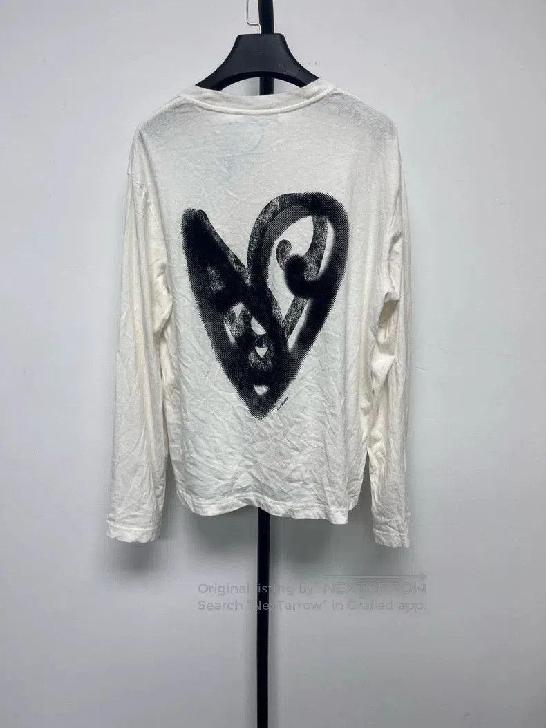 Acne Studios Acne Studios 25SS Heart Logo Longsleeve. Size US XXS / EU 40 - 1 Thumbnail