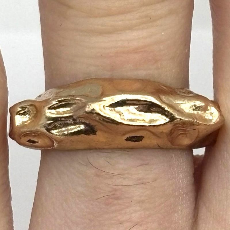 Other Gold Panther Ring Size ONE SIZE - 1 Thumbnail