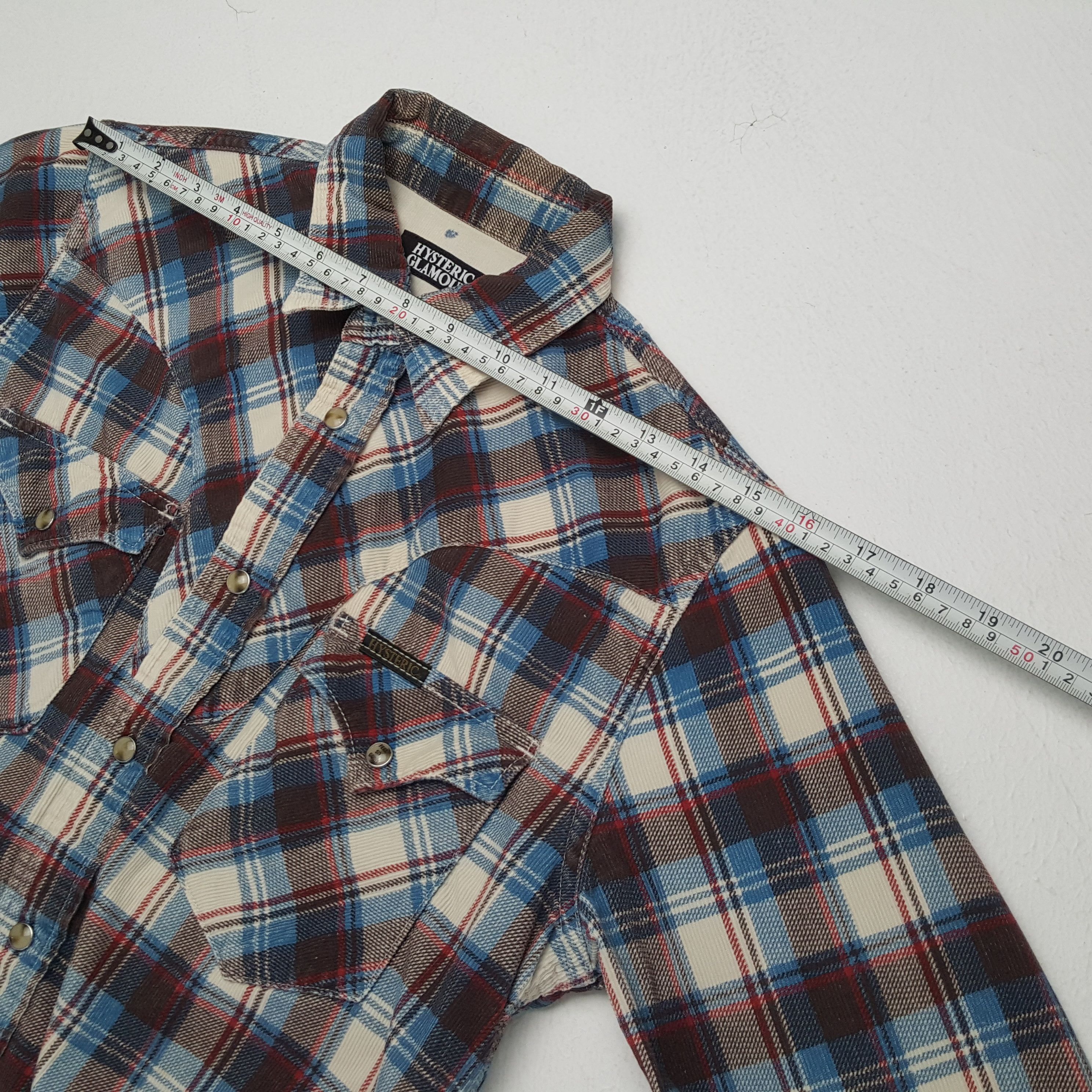 Hysteric Glamour × Japanese Brand × Vintage HYSTERIC GLAMOUR Japanese Brand Custom Art Shirt Size US M / EU 48-50 / 2 - 5 Thumbnail