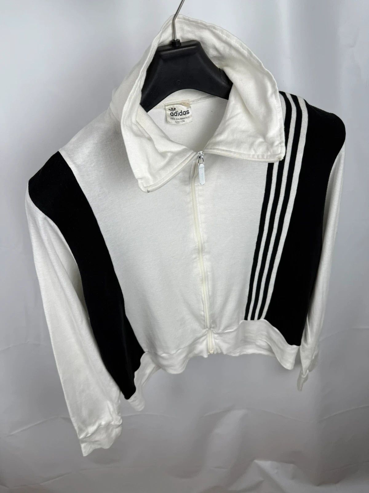 Adidas Adidas Vintage 1980s Made in Yugoslavia Full Zip Jumper Size US L / EU 52-54 / 3 - 10 Thumbnail