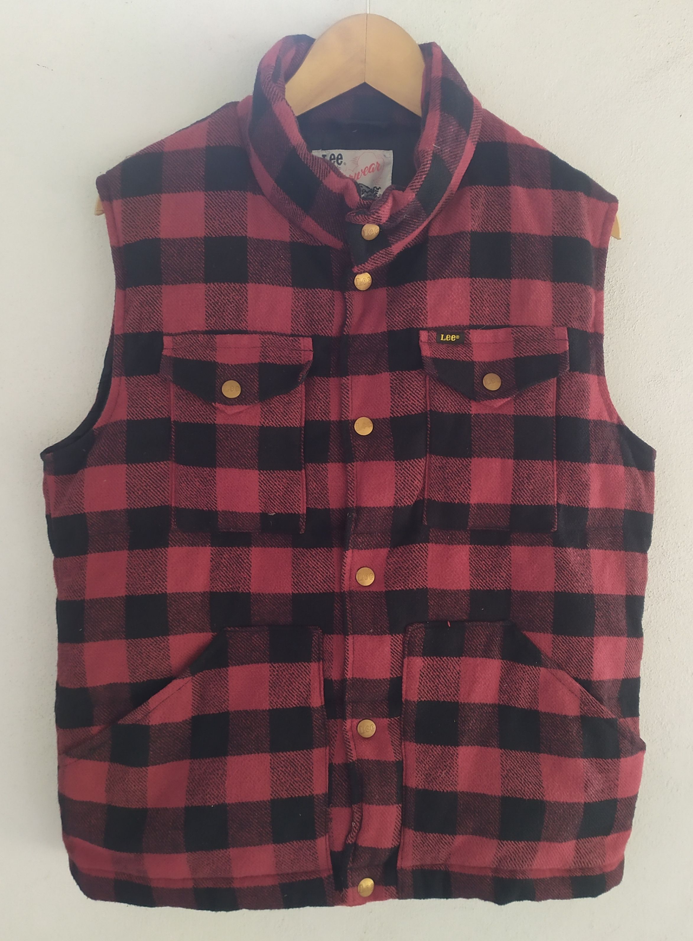 Lee Vintage Lee puffer down vest Size US M / EU 48-50 / 2 - 1 Thumbnail