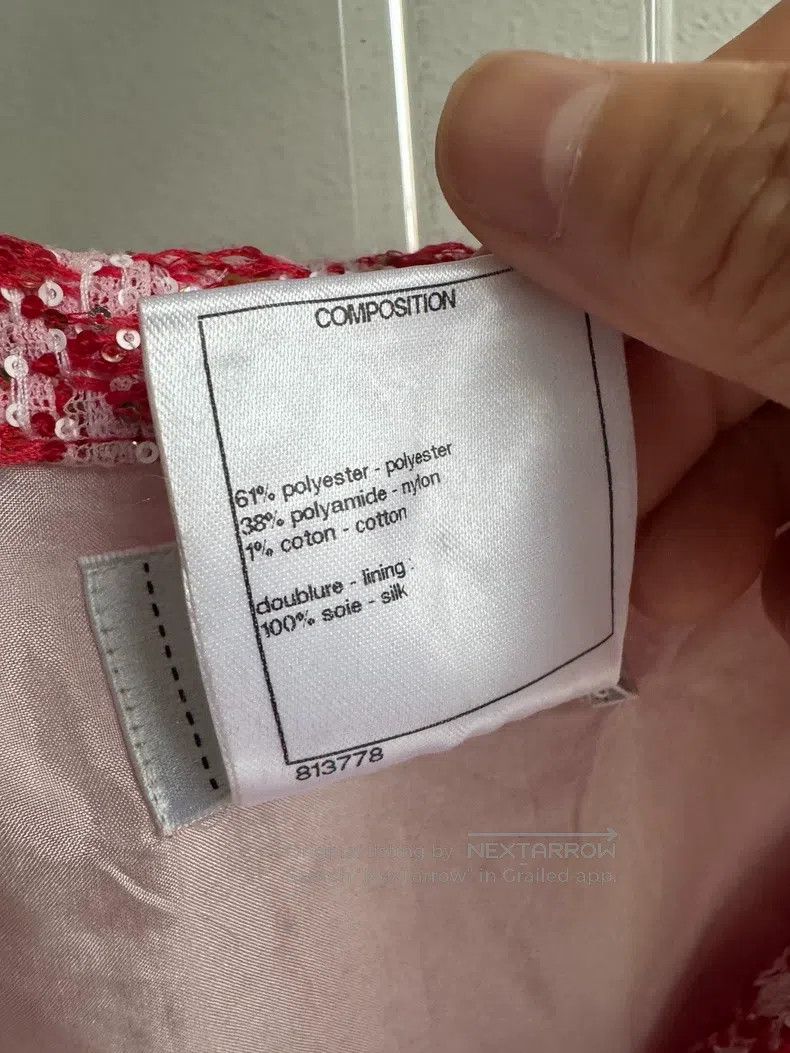 Chanel Chanel Red and white striped jumpsuit Size 24" / US 00 / IT 34 - 6 Thumbnail