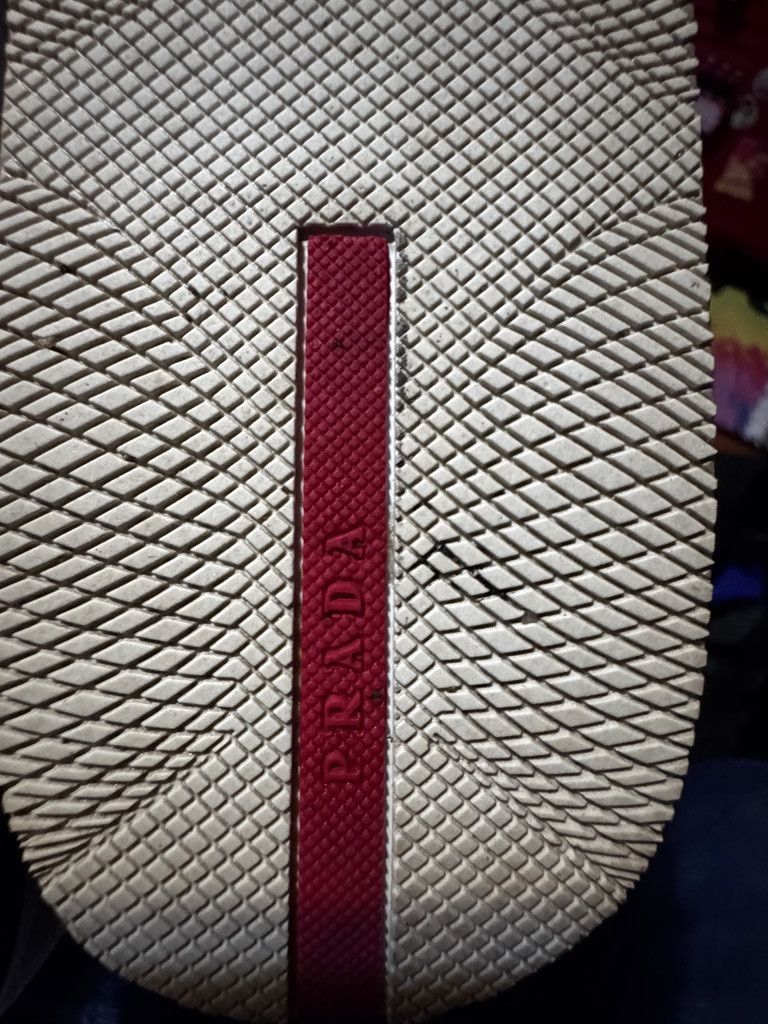 Prada Authentic Prada Suede Slip-Ons with box and dust bag Size US 7 / IT 37 - 10 Thumbnail