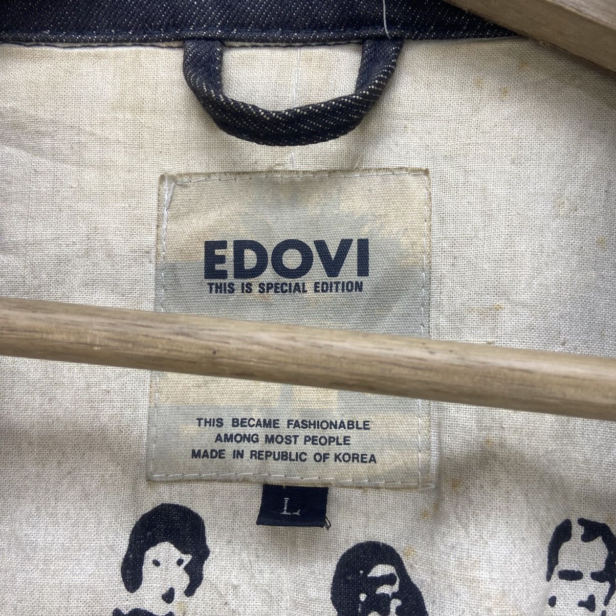 Designer × Japanese Brand Edovi Issey Miyake Inspire Oversize Denim Loose Bomber Style Size US M / EU 48-50 / 2 - 24 Thumbnail
