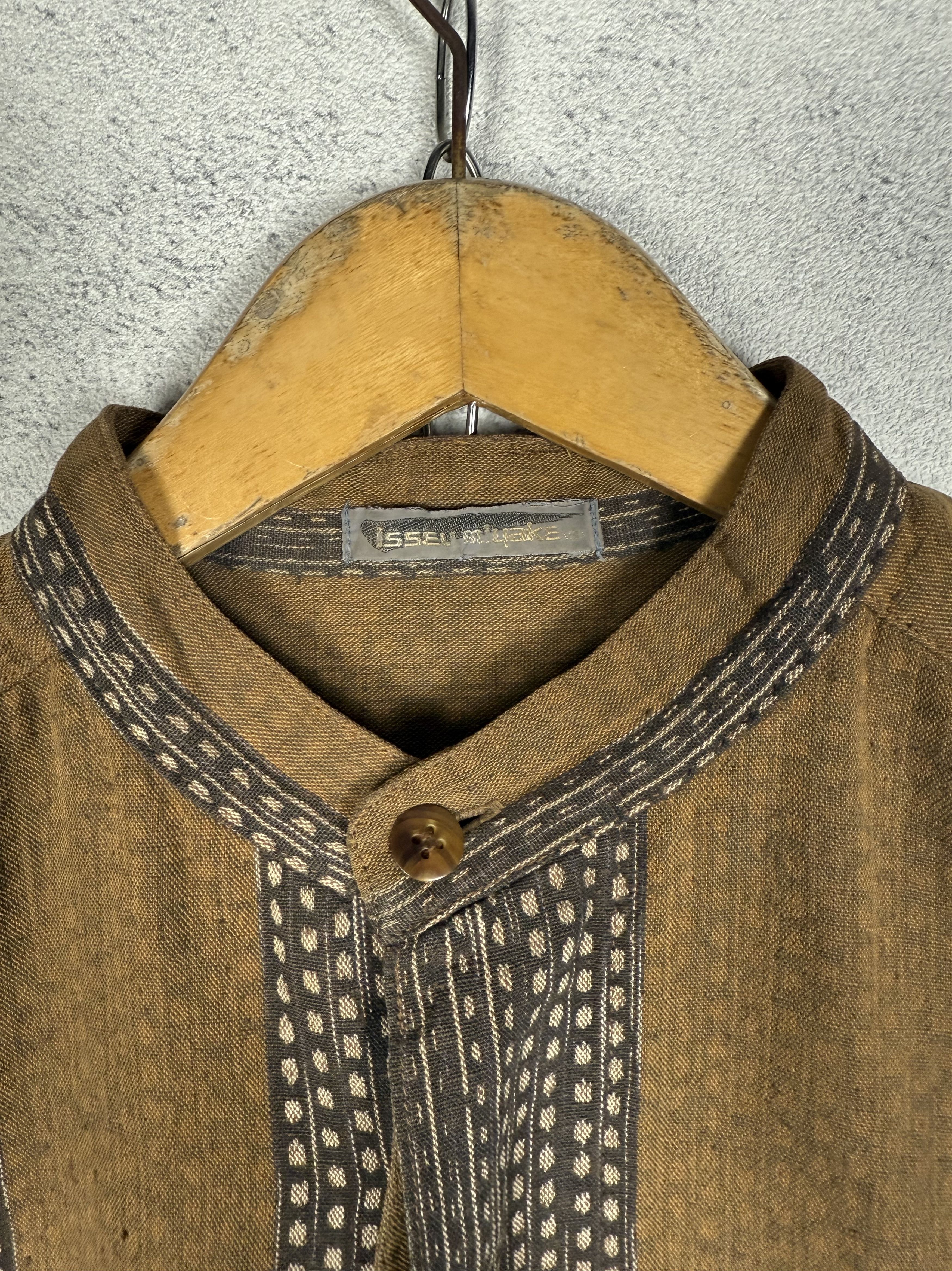 Issey Miyake Vintage 90s Issey Miyake Abstract Pattern Shanghai Shirt Size US M / EU 48-50 / 2 - 6 Thumbnail