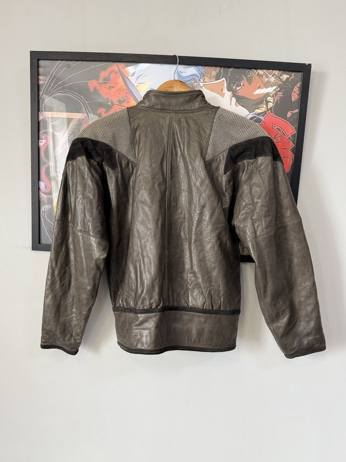 Versace Vintage Gianni Versace 1980s chain shoulder leather jacket Size US S / EU 44-46 / 1 - 16 Thumbnail