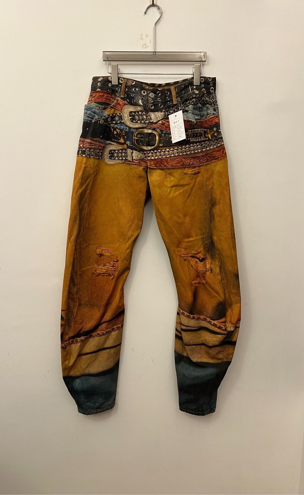 Acne Studios Acne Studios 3D Trompe L'oeil 2006M Jeans 30 Size US 30 / EU 46 - 1 Thumbnail