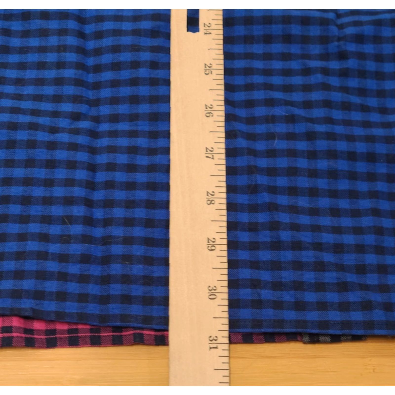 Lands' End Lands' End Mens XL Shirt Sail Rigger Oxford Traditional Fit Multicolor Check Button-Up Long Sleeve Casual Size US XL / EU 56 / 4 - 8 Thumbnail