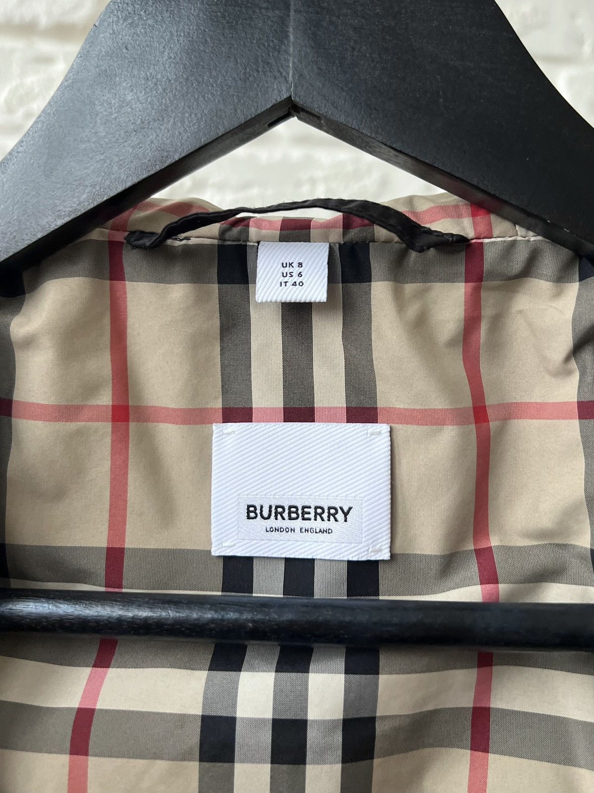 Burberry Burberry London Nylon Checked Zip Hooded Parka Jacket Size M / US 6-8 / IT 42-44 - 7 Thumbnail