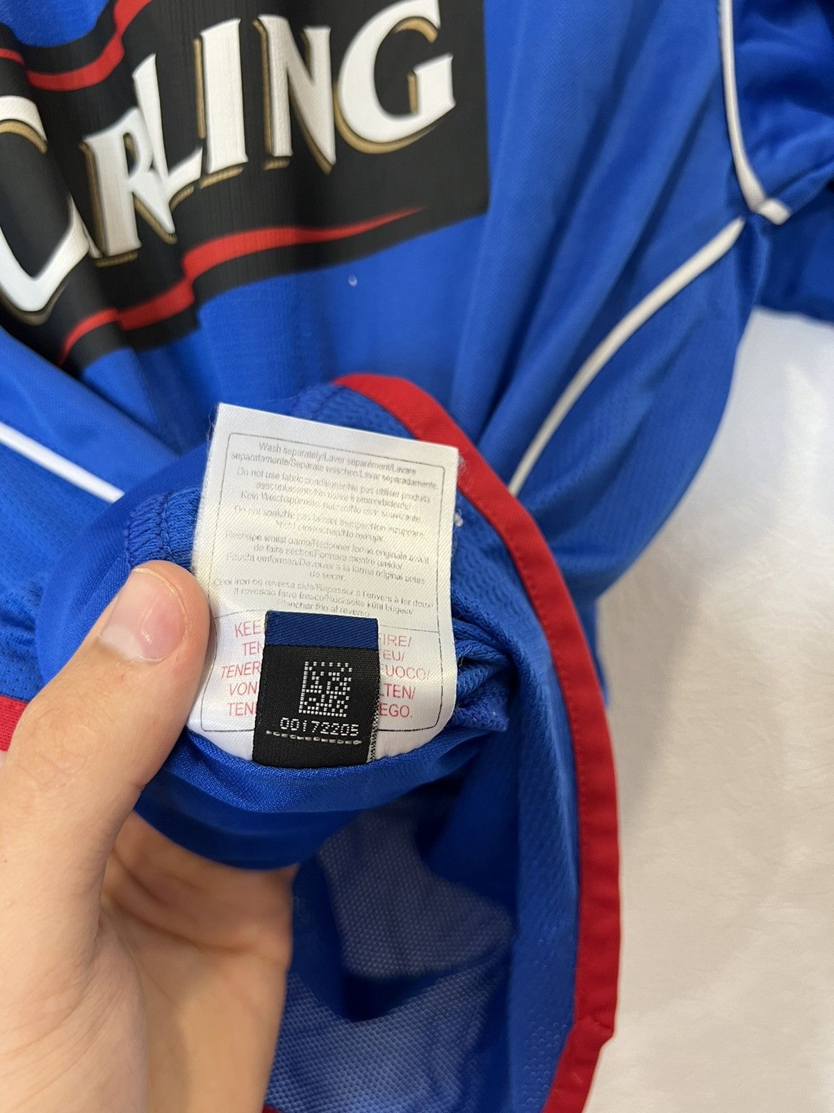 Umbro × Vintage Umbro Rangers 2005/2006 Home Kit Soccer Jersey Football Size US S / EU 44-46 / 1 - 4 Thumbnail