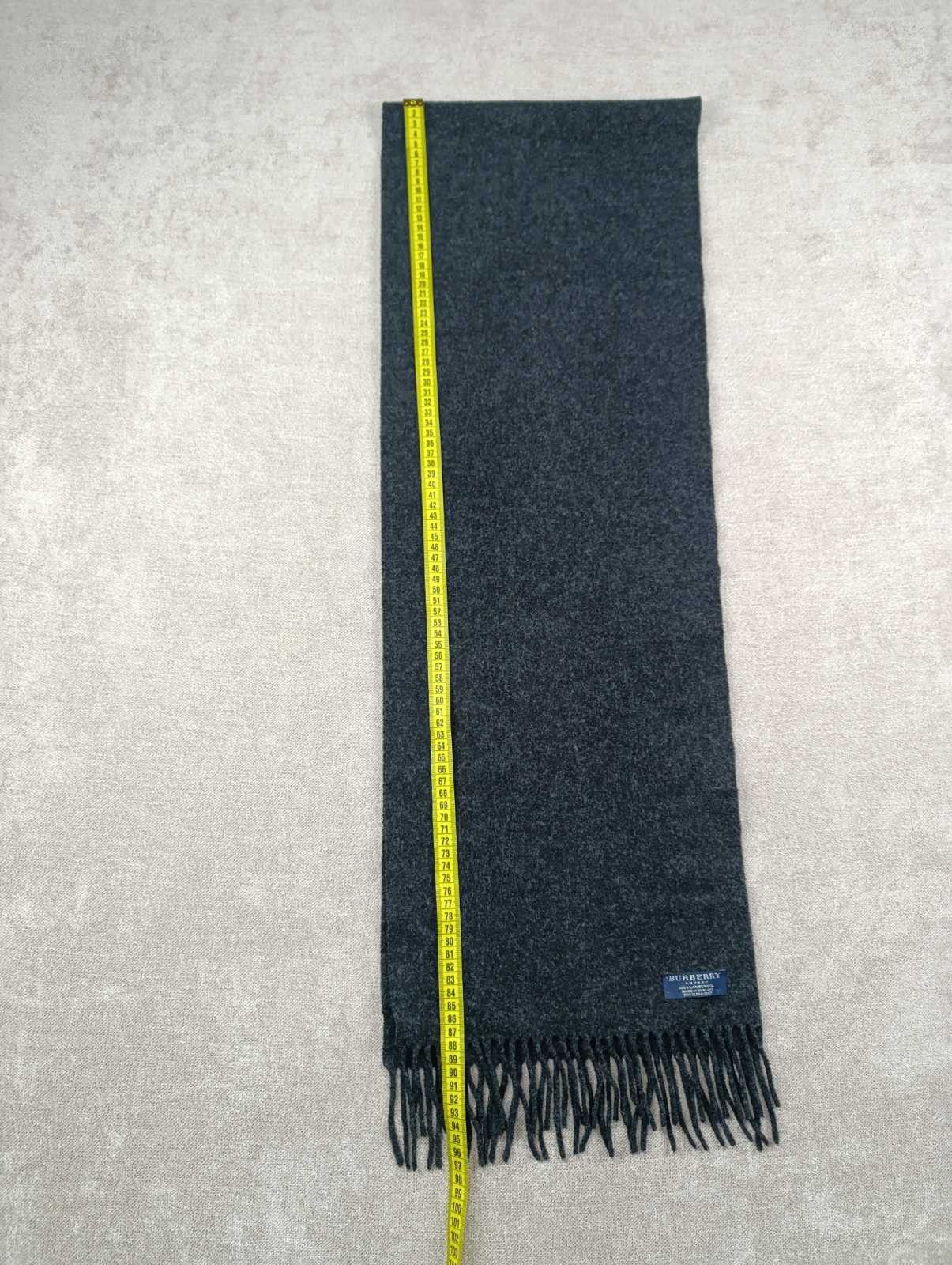 Burberry BURBERRY VINTAGE LAMB WOOL SCARF UNISEX Size ONE SIZE - 5 Thumbnail