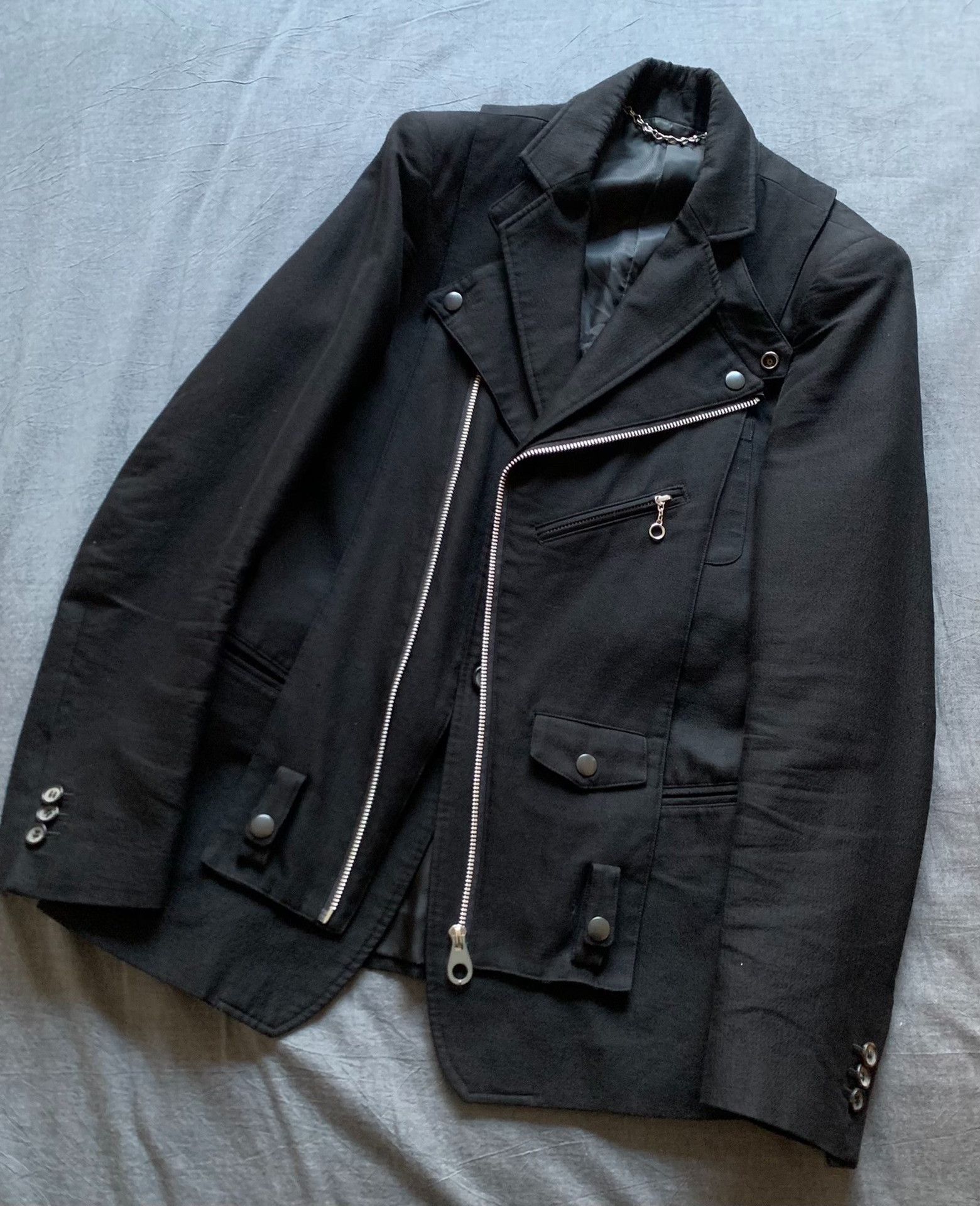 Maison MIHARA YASUHIRO Miharayasuhiro Detachable Wool Padded Jacket Size US M / EU 48-50 / 2 - 1 Thumbnail