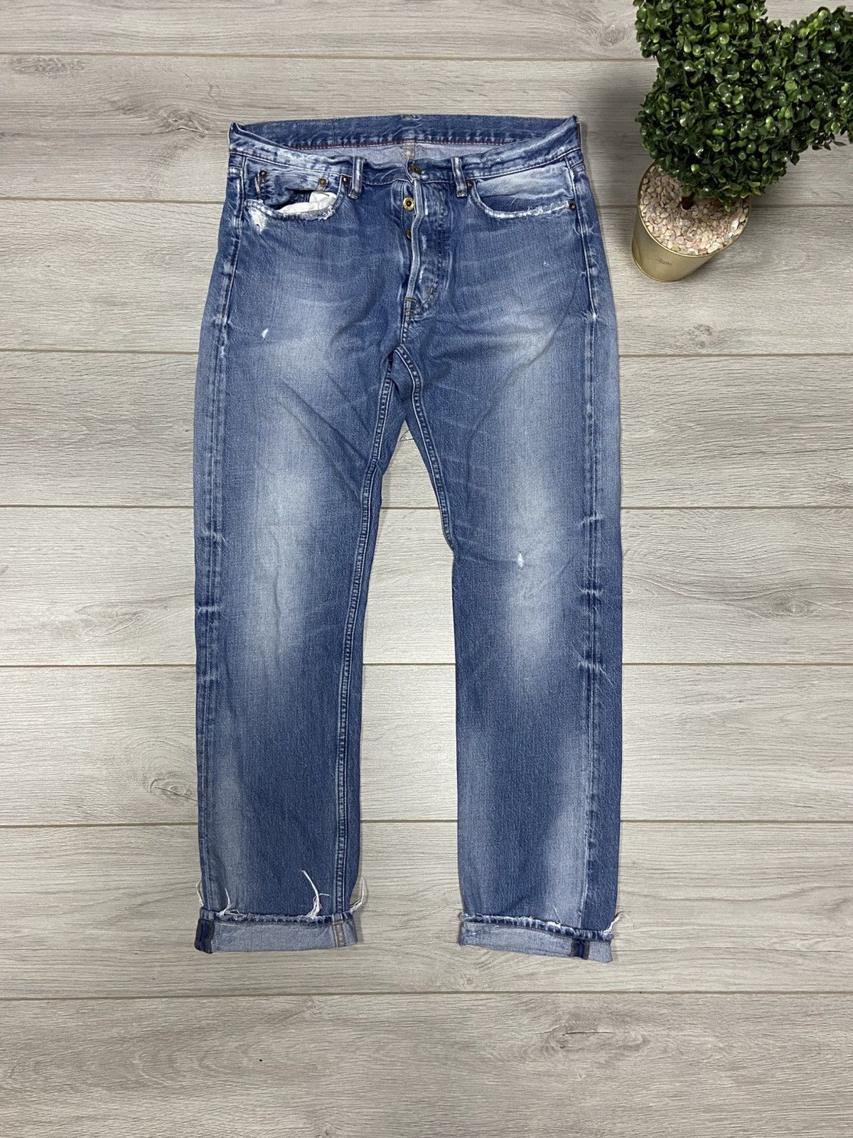 Polo Ralph Lauren Ralph Lauren Denim & Supply USA 🇺🇸 flag vintage jeans Size US 34 / EU 50 - 3 Thumbnail