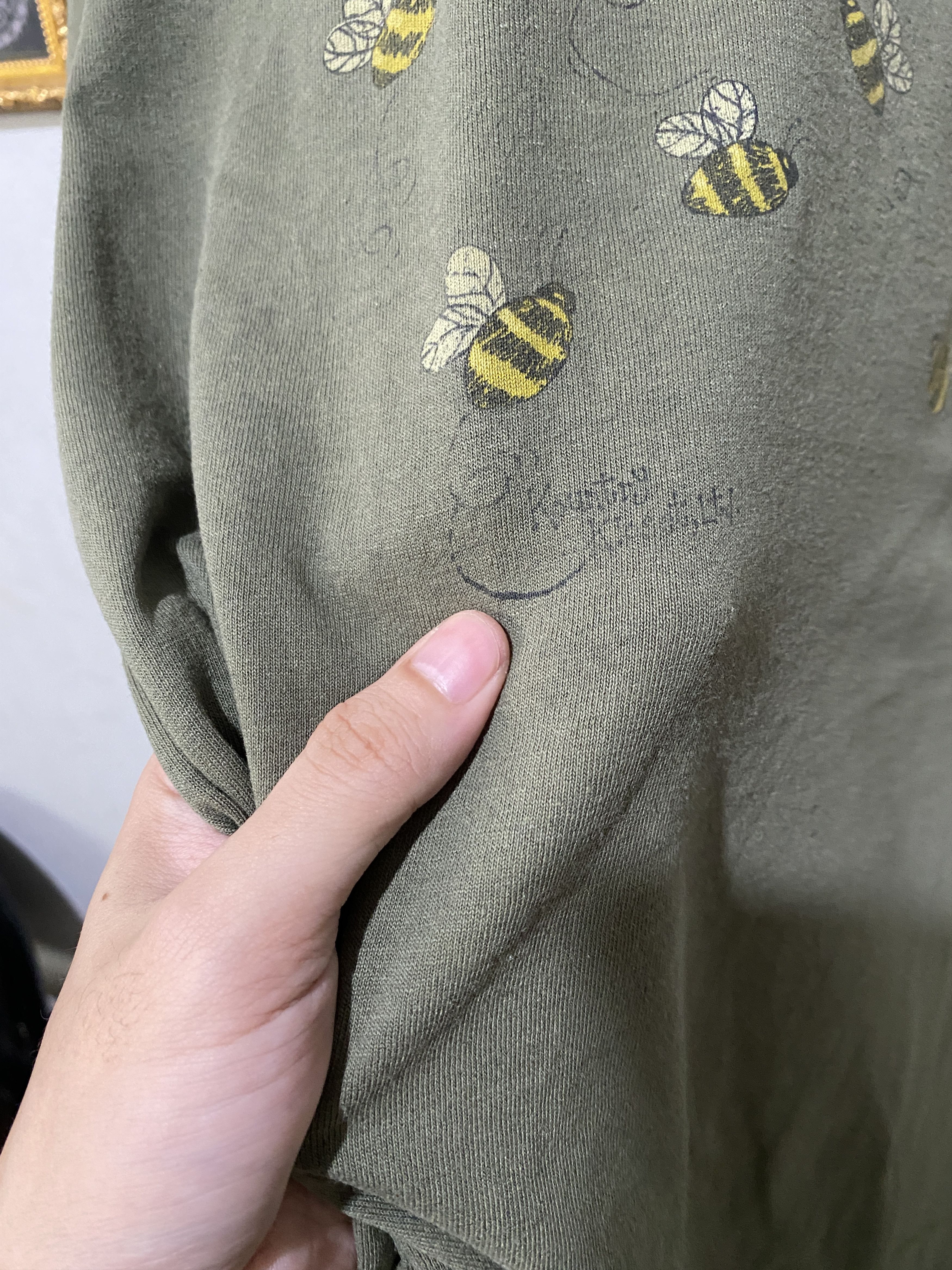 Vintage Vintage 90s Bees Shirt Size US XL / EU 56 / 4 - 3 Thumbnail