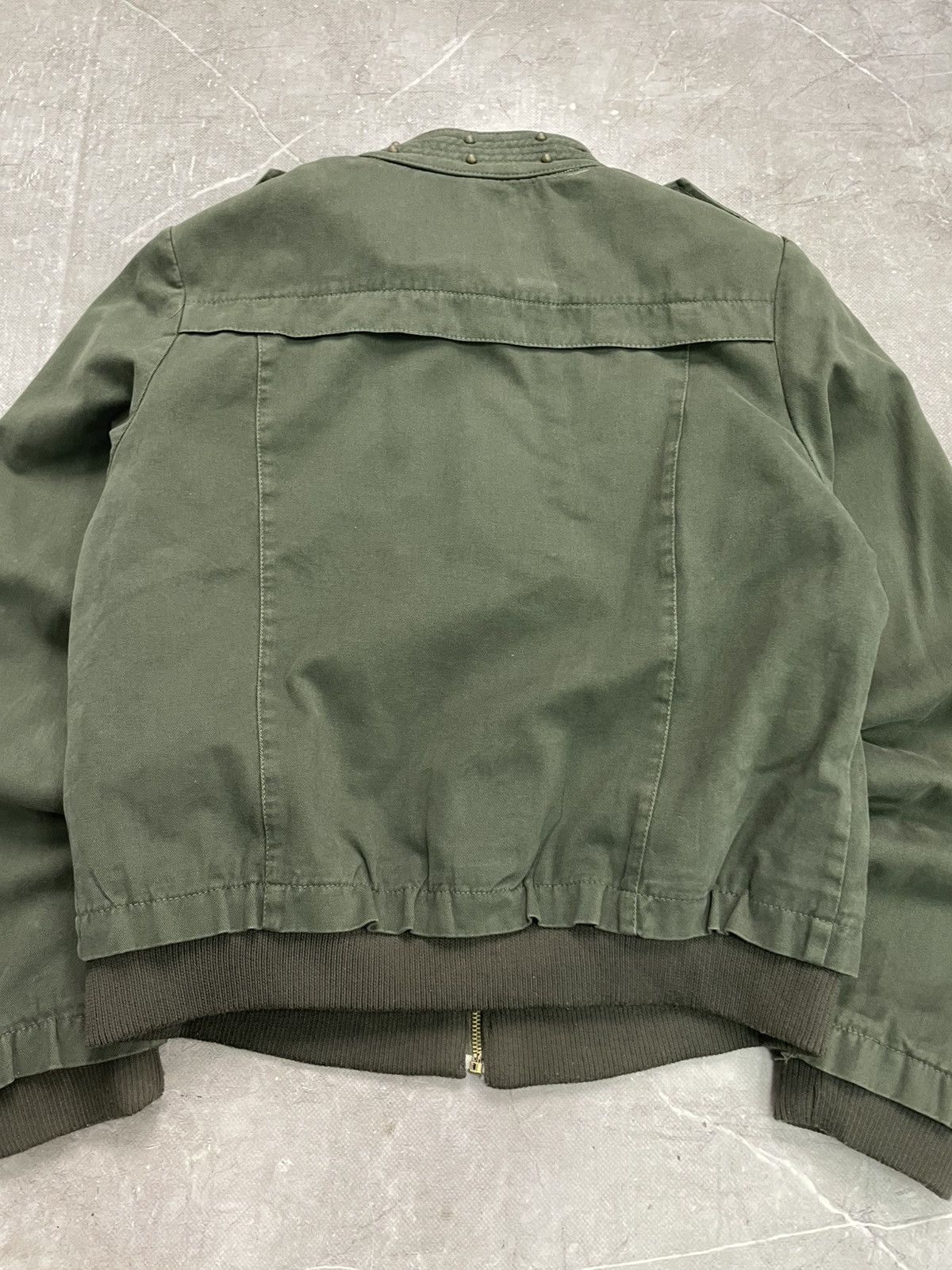 Hysteric Glamour Green military style jacket vintage workwear Size US M / EU 48-50 / 2 - 11 Thumbnail