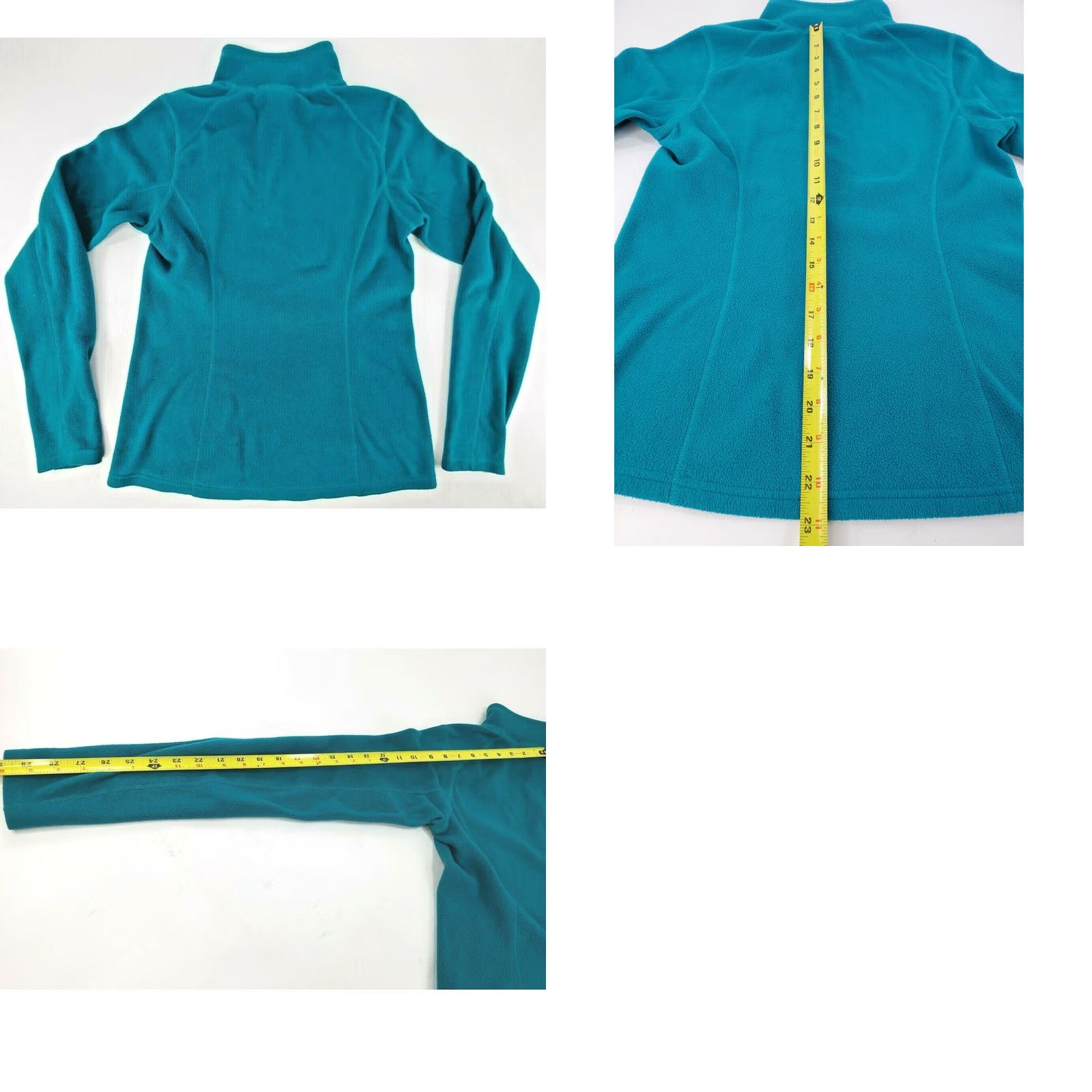 The North Face The North Face Pullover Fleece Midweight Quarter Zip Teal Green-Blue S Womens Size S / US 4 / IT 40 - 8 Thumbnail