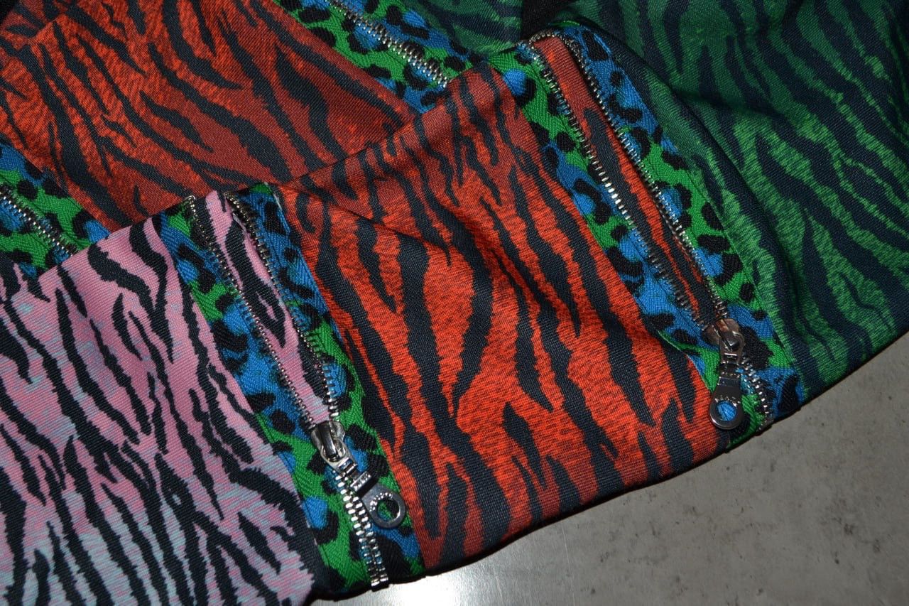 Jungles × Kenzo Kenzo H&M Jungle Sweatshirt Zipper Sleeves Beaded Design Size US XS / EU 42 / 0 - 7 Thumbnail