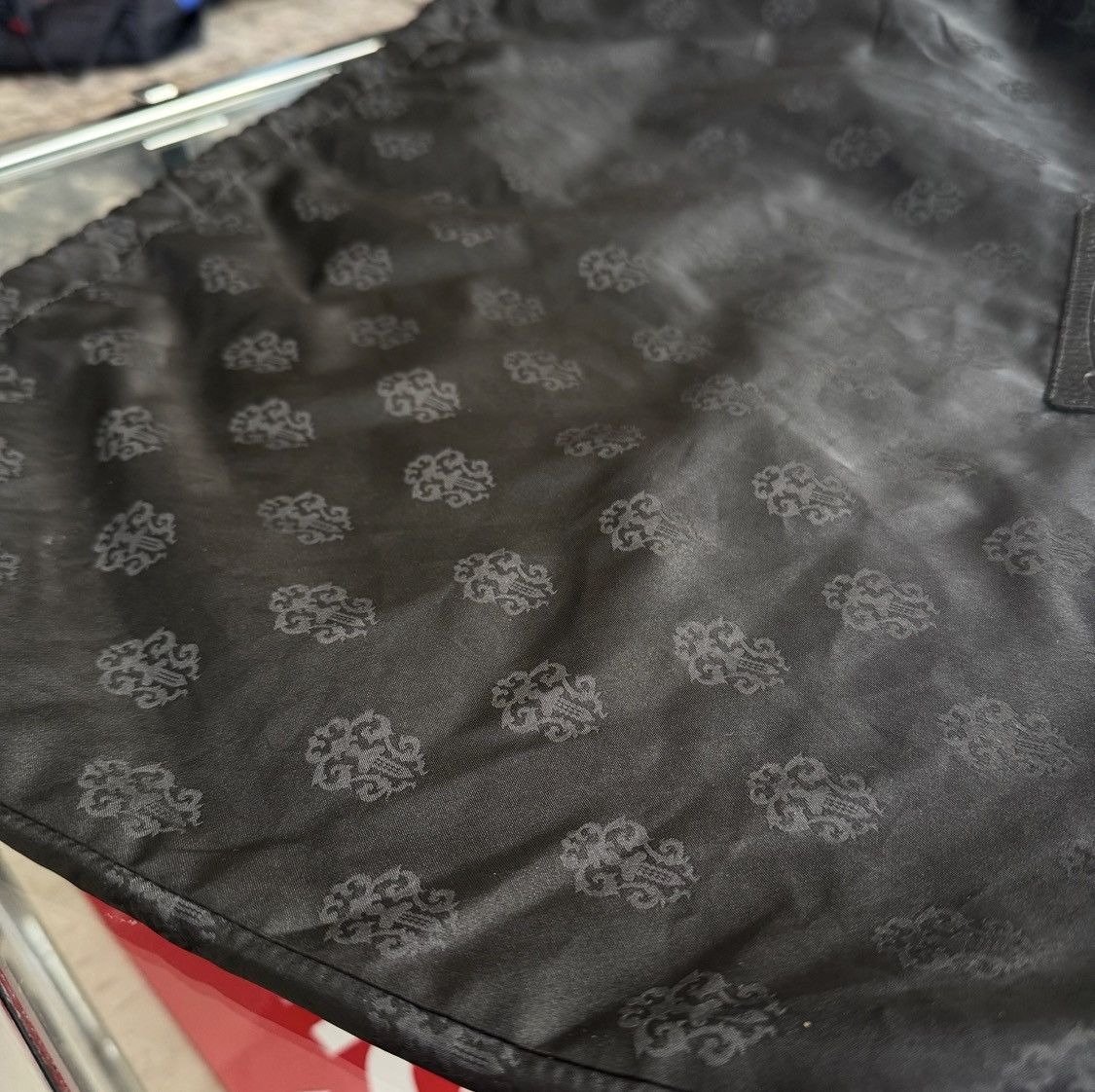 Chrome Hearts 100% Authentic Chrome Hearts Black Drawstring Pouch Bag Size ONE SIZE - 3 Thumbnail