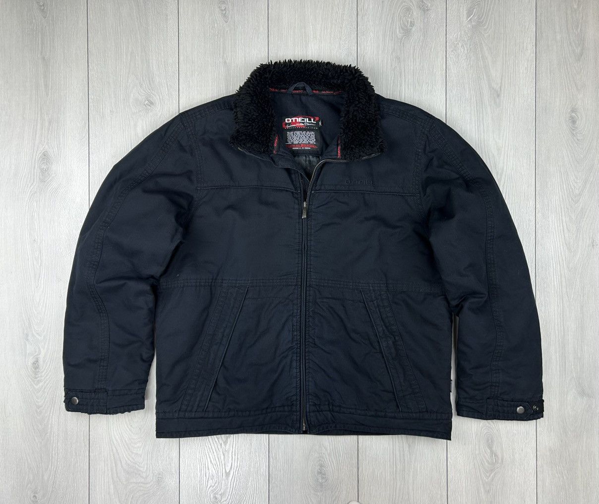 O'Neill × Vintage O’Neill Vintage Black Jacket Size XL Size US XL / EU 56 / 4 - 1 Thumbnail
