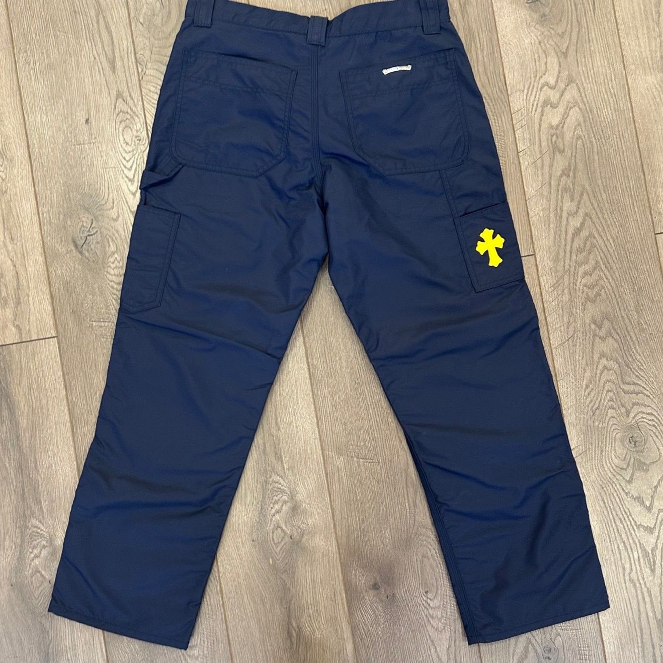 Chrome Hearts Chrome Hearts Nylon Leather Double Knee Carpenter Pants Size US 32 / EU 48 - 2 Thumbnail