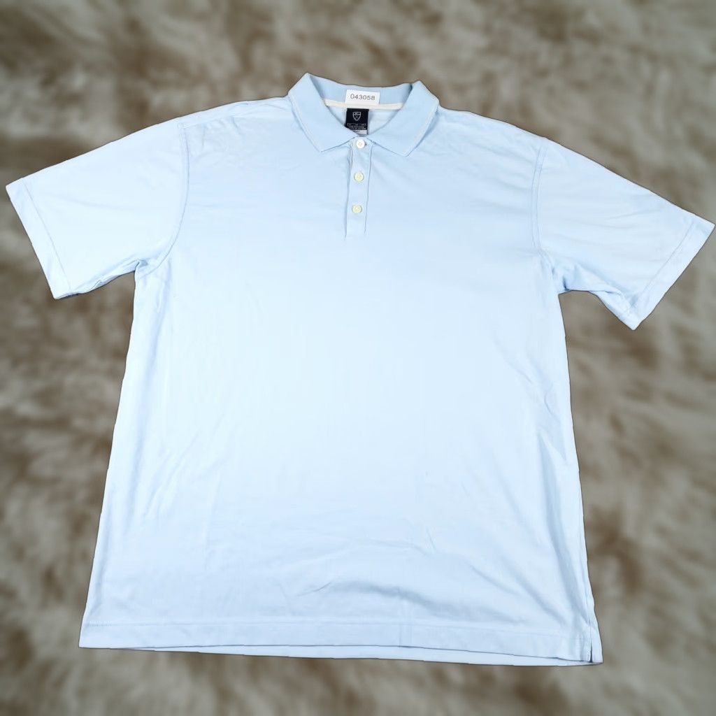 Nike VINTAGE Nike Polo Shirt Mens XL Blue Cotton Short Sleeve - Casual, Golf, Golf Nike Polo Shirt Men's XL Blue Size US XL / EU 56 / 4 - 1 Thumbnail