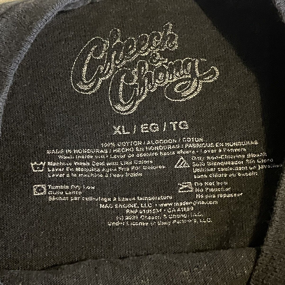 Other Cheech & Chong Shirt Men XL Black Graphic Streetwear Tee Size US XL / EU 56 / 4 - 3 Thumbnail