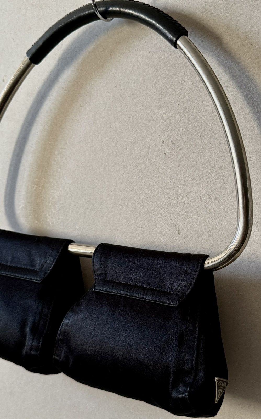 Prada Archive Prada - Miuccia - SS2003 - Satin Metal Swing Bag Size ONE SIZE - 8 Thumbnail