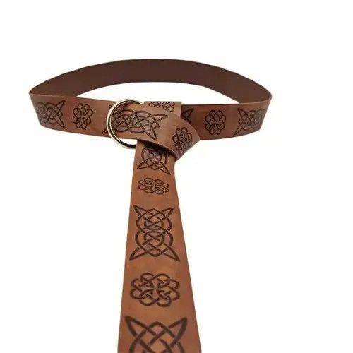 Other PU Leather O-Ring Knight Buckles Belts Size ONE SIZE - 3 Thumbnail