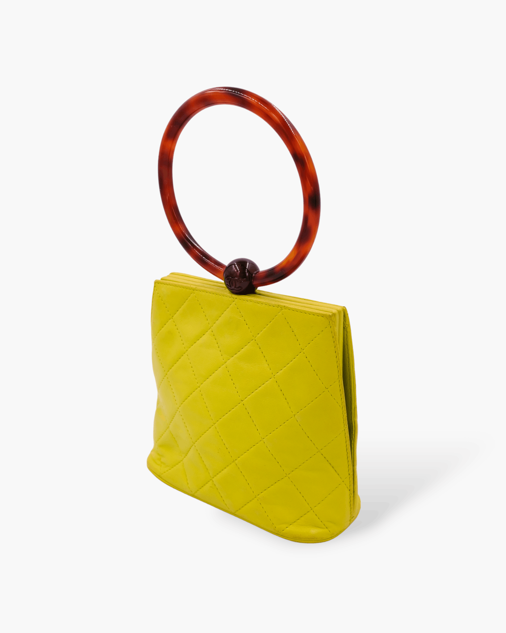 Chanel Chanel Matelassé Vintage Avocado Lime Handbag Size ONE SIZE - 2 Thumbnail