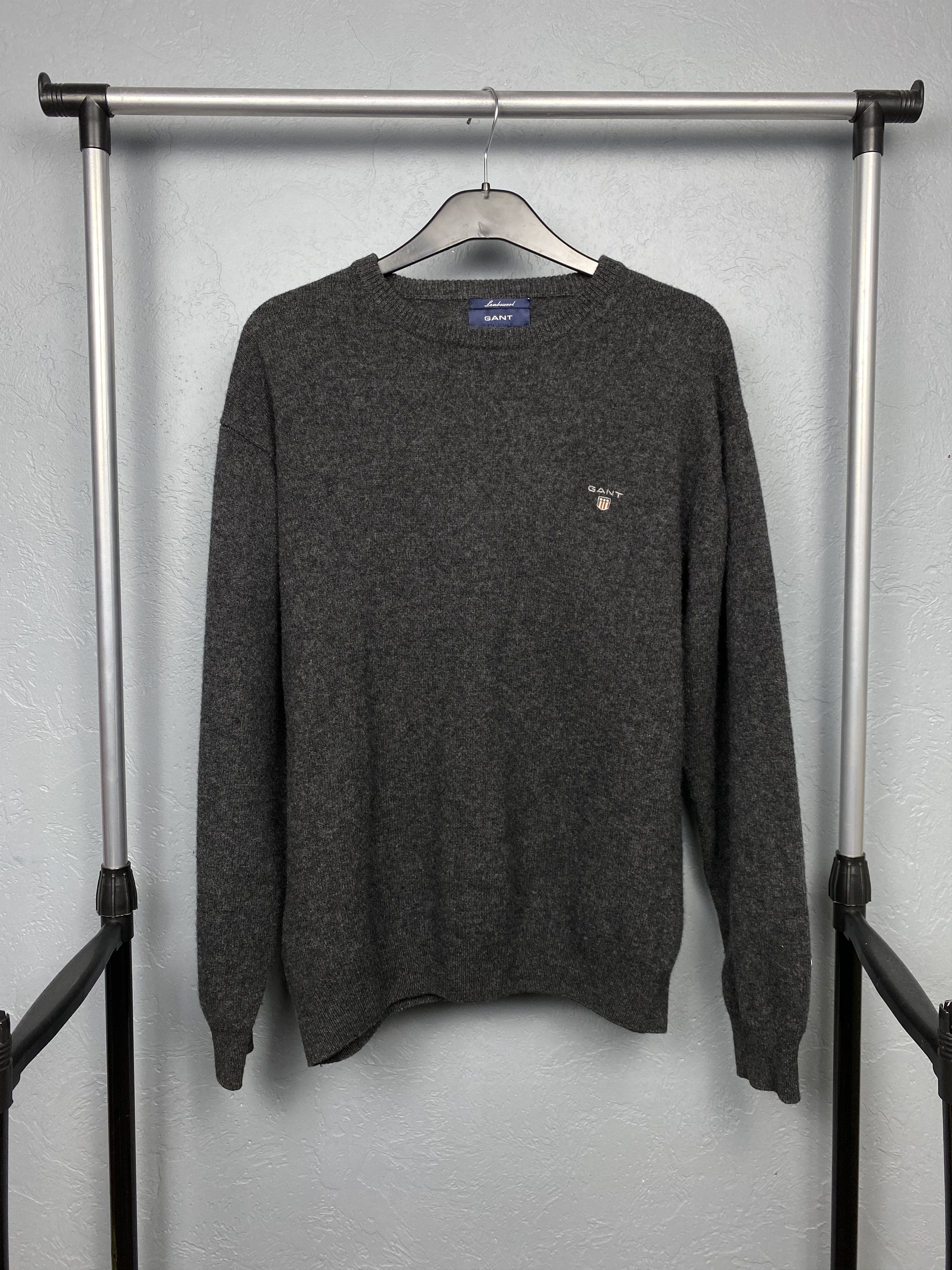 Gant Gant Vintage Mens Wool Knit Crew Neck Sweater Size US XL / EU 56 / 4 - 1 Thumbnail
