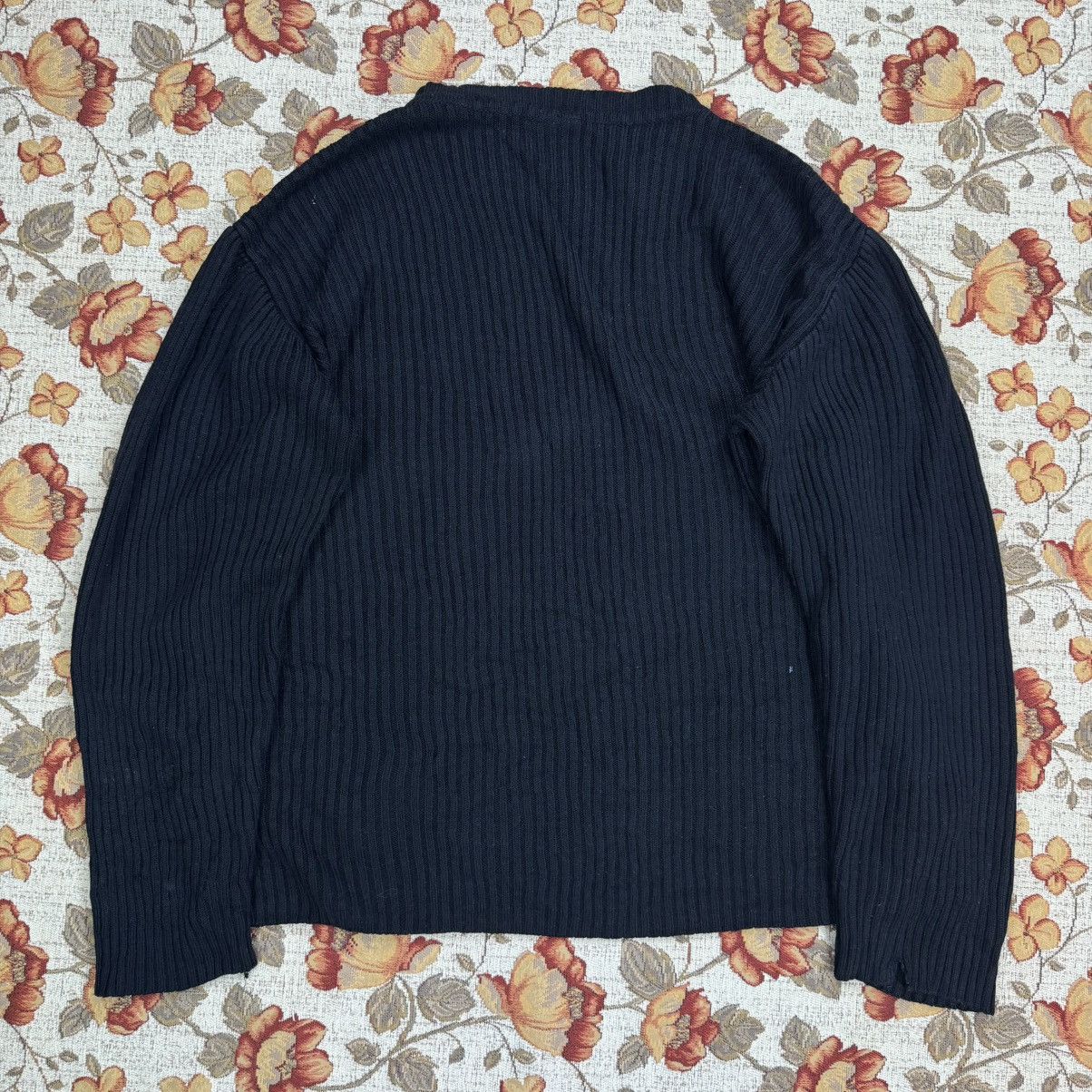 Japanese Brand Crazy Y2K Tribal Knit Dragon Sweater Graffiti Size US XL / EU 56 / 4 - 5 Thumbnail