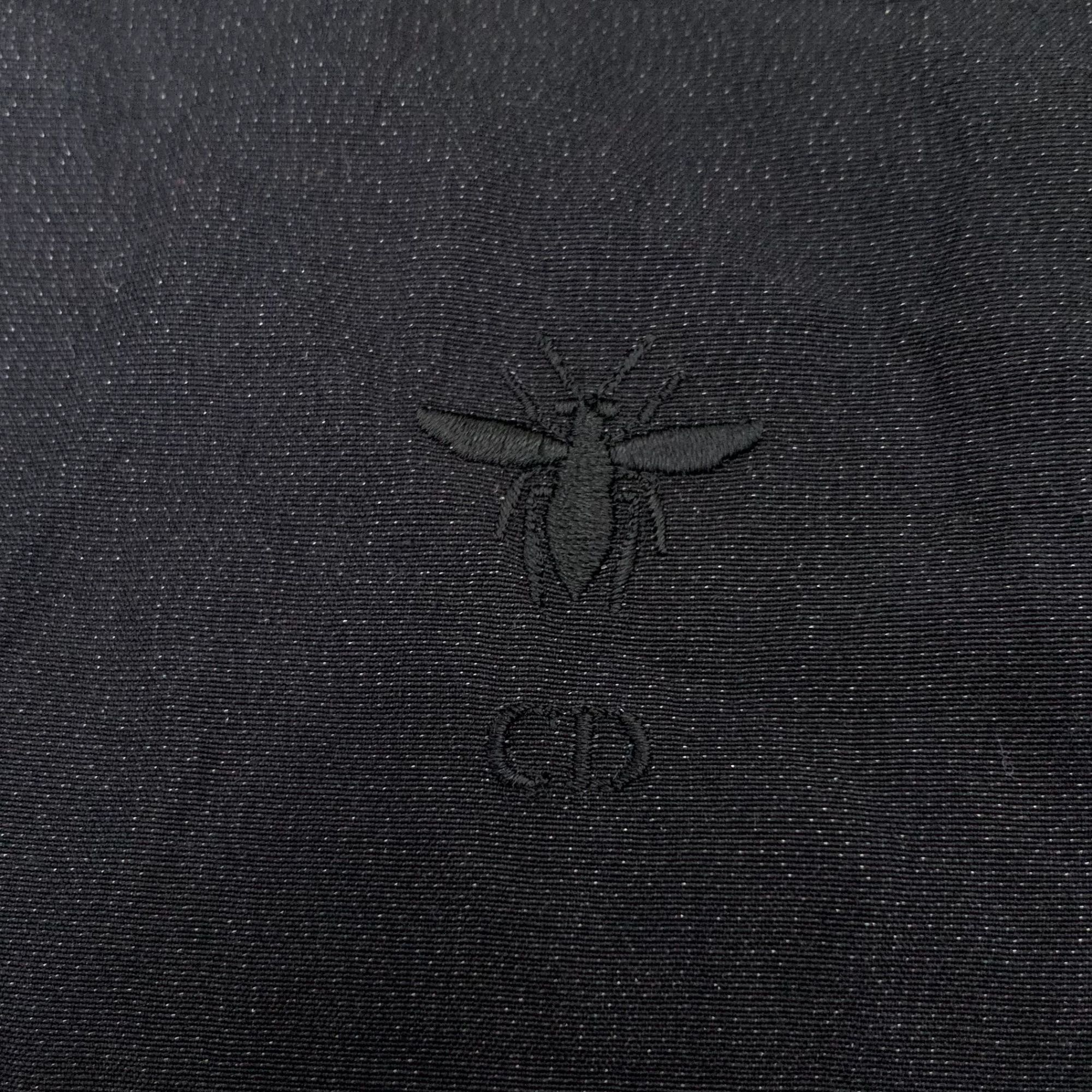 Christian Dior Monsieur Christian Dior Black Bee Embroidery Cotton Button-Down Shirt Size XS / US 0-2 / IT 36-38 - 5 Thumbnail