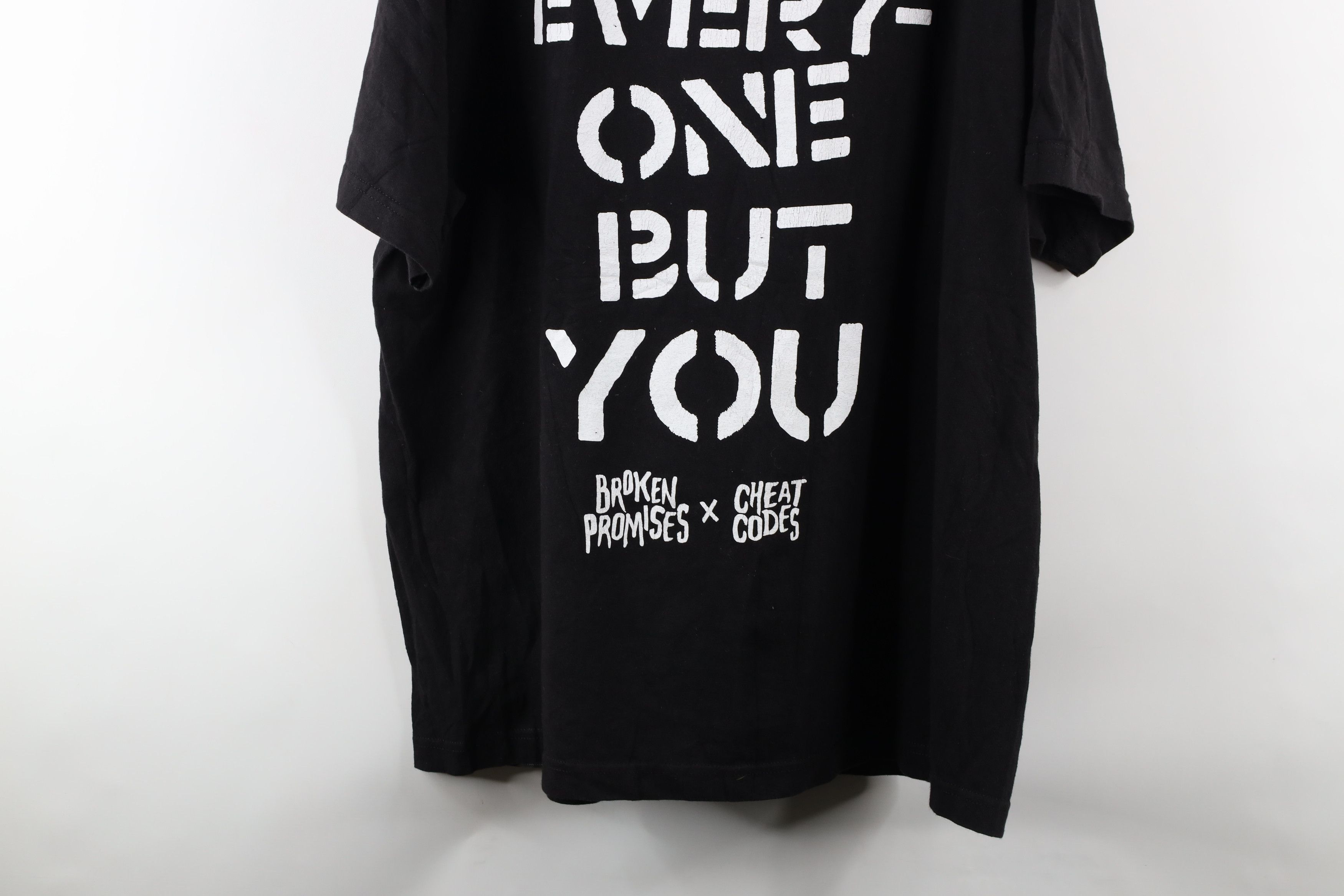 Vintage Broken Promises x Cheat Codes Grim Reaper T-Shirt Black Size US XXL / EU 58 / 5 - 11 Thumbnail