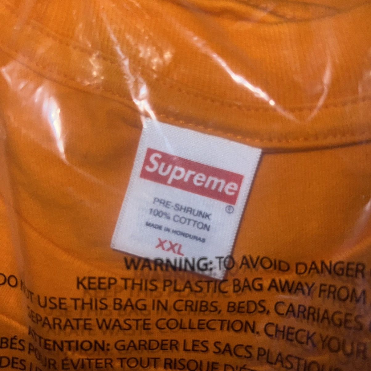Supreme In-hand Supreme Devotion Tee Orange Size: XXL Size US XXL / EU 58 / 5 - 5 Thumbnail