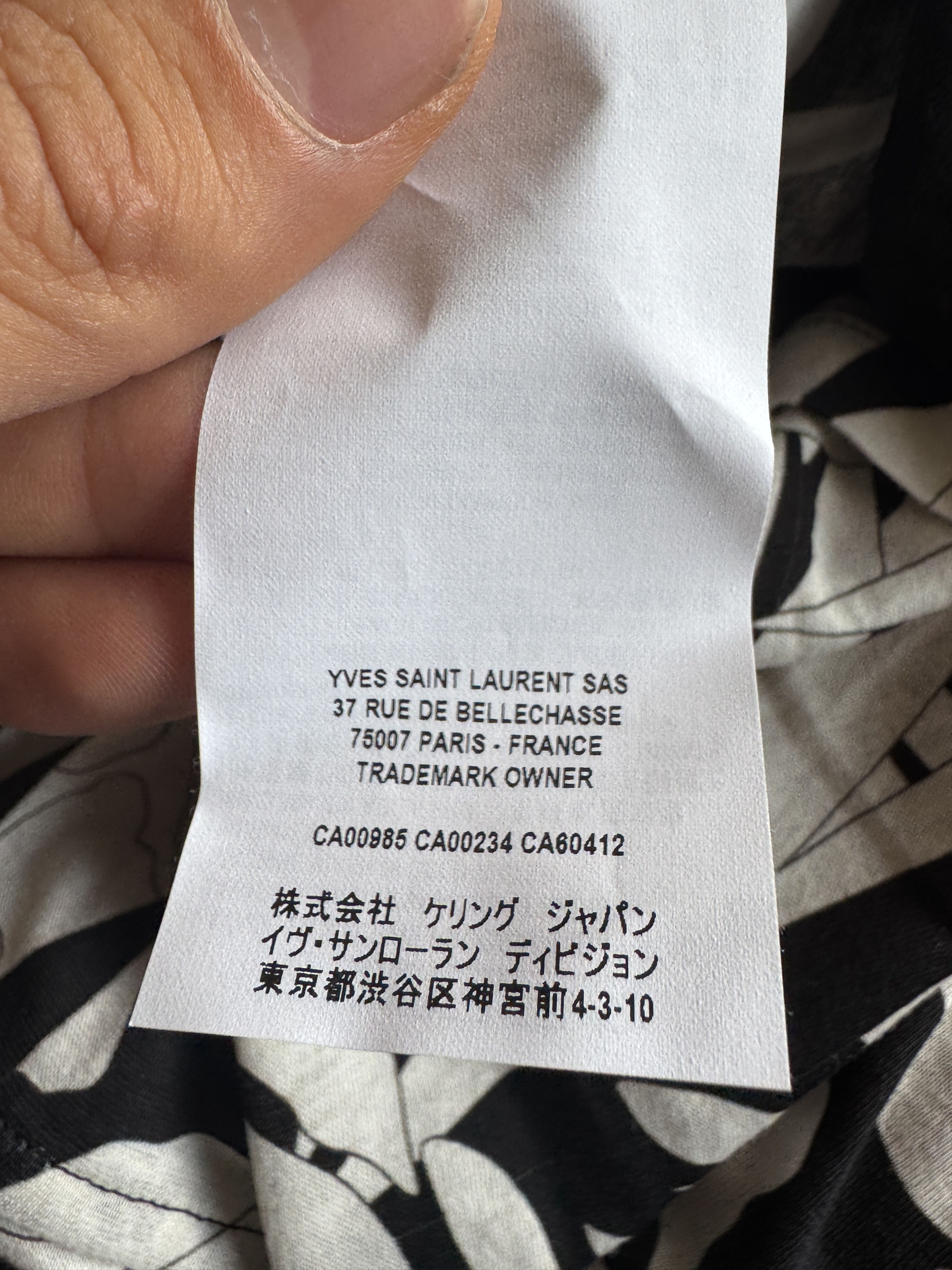 Saint Laurent Paris Jungle Flower Print T-Shirt Size US XL / EU 56 / 4 - 16 Thumbnail