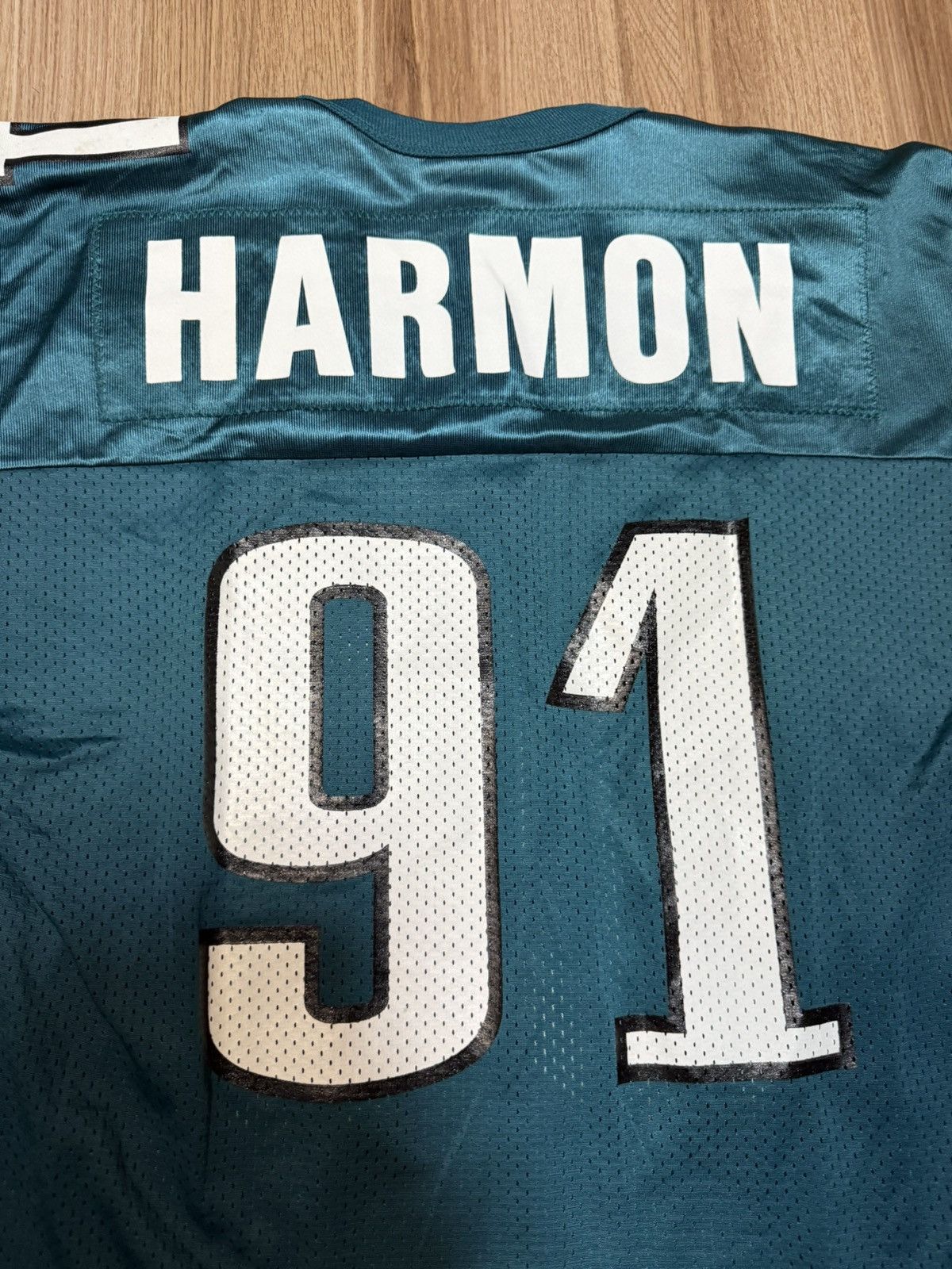 Champion Champion Philadelphia Eagles #91 Andy Harmon Jersey Size 40 Size US M / EU 48-50 / 2 - 5 Thumbnail