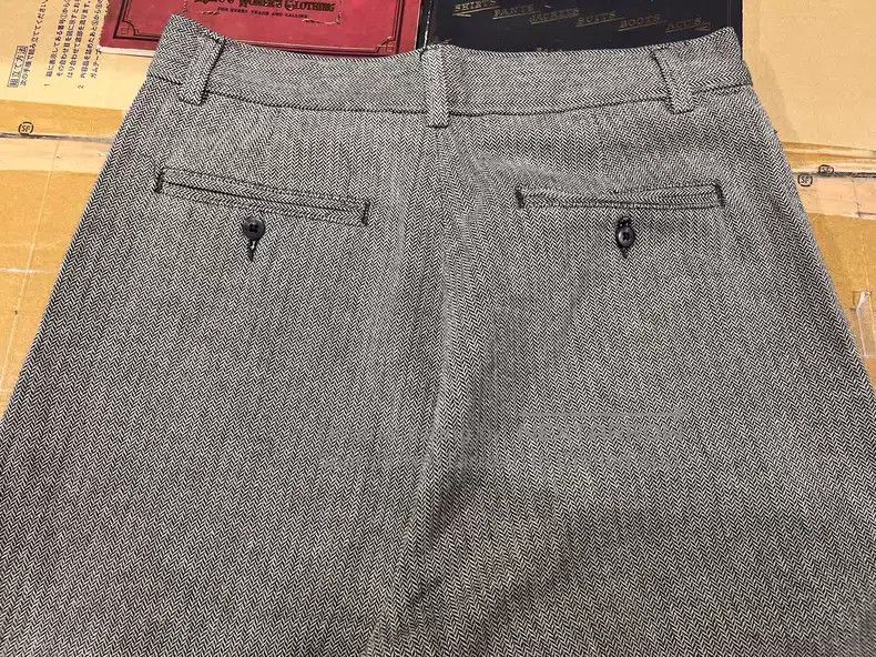 RRL Ralph Lauren RRL Ralph Lauren Herringbone Casual Pants Size US 29 - 8 Thumbnail