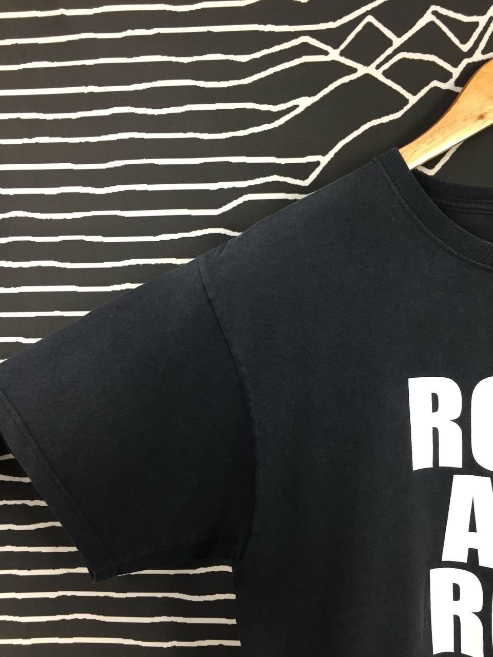 Anvil × Vintage Vtg 00s Rock And Roll Daddy Statement Tee Size US L / EU 52-54 / 3 - 4 Thumbnail
